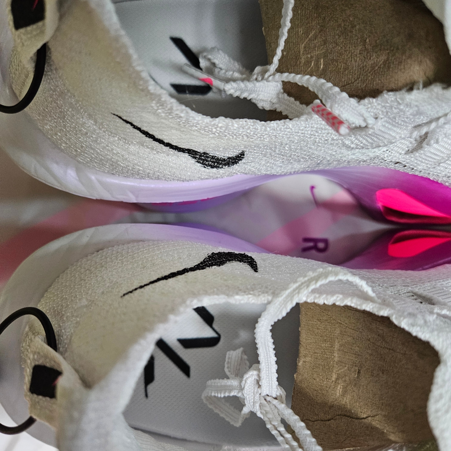 Nike Air Zoom Alphafly Next% 3 Hyper Pink 착용 스타일 - 7