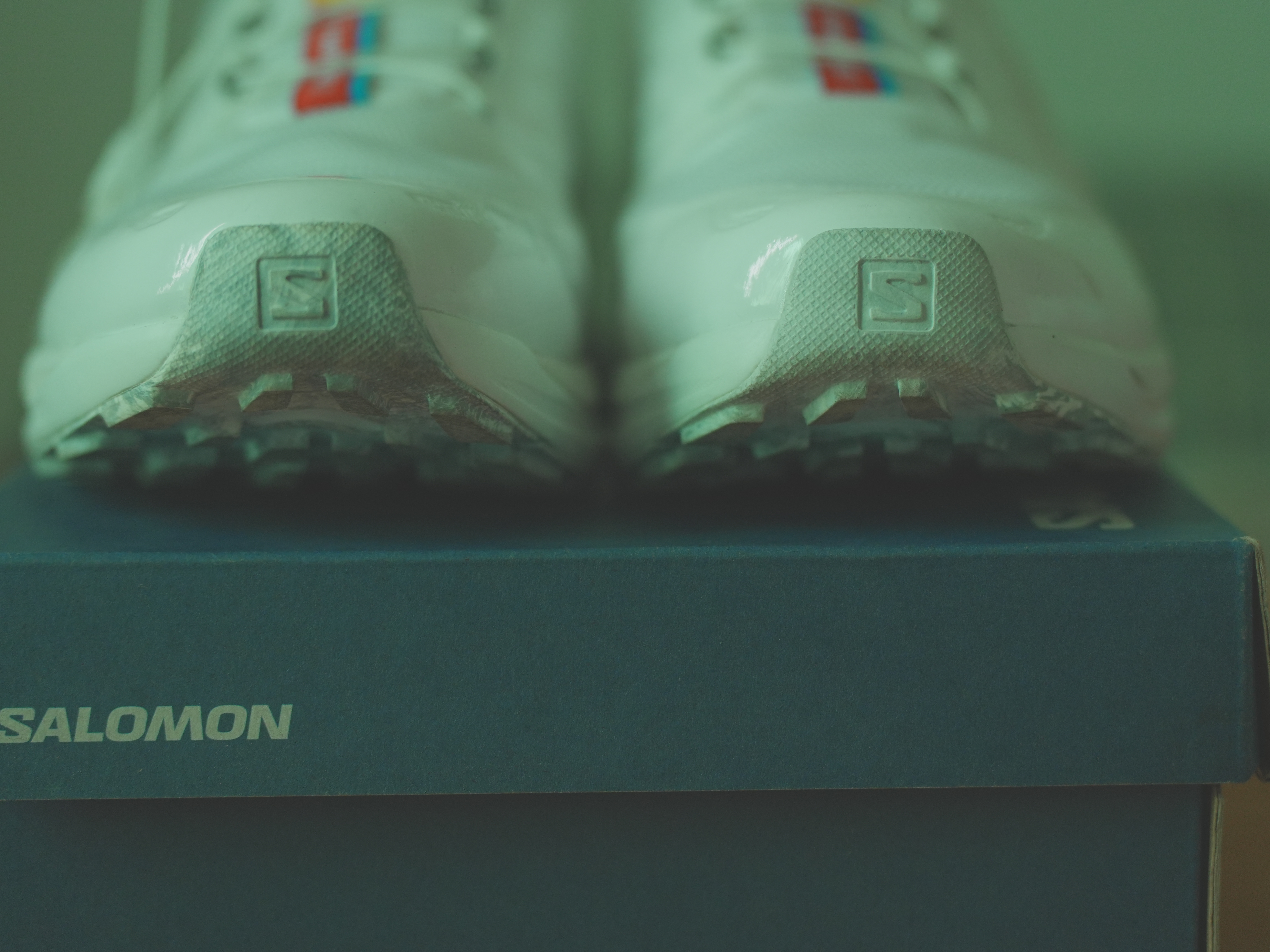 Salomon x Palace XT-Wings 2 White 착용 스타일 - 7