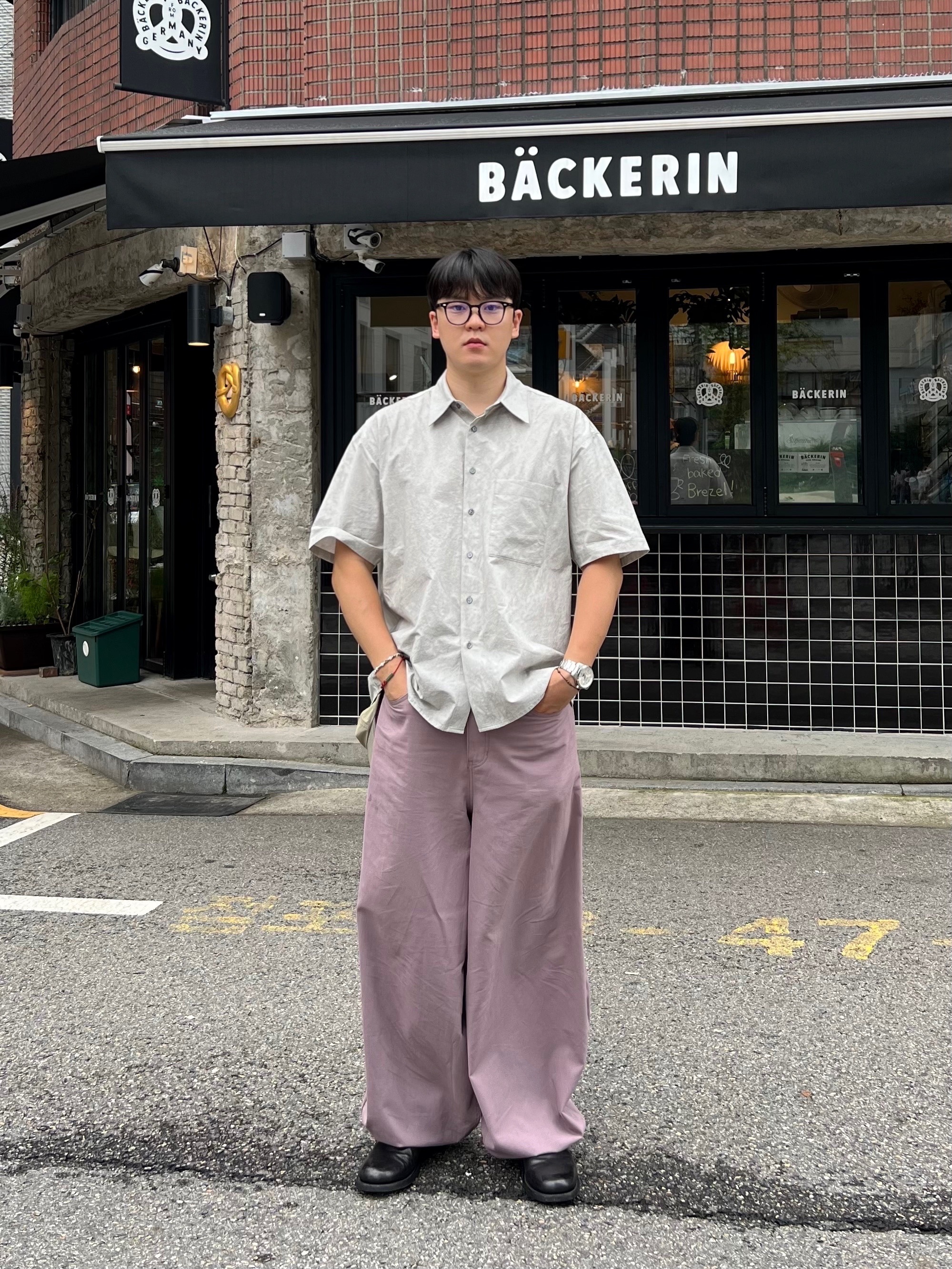 Kinchi Grainy - 547 (a) Vibram Black 착용 스타일 - 3