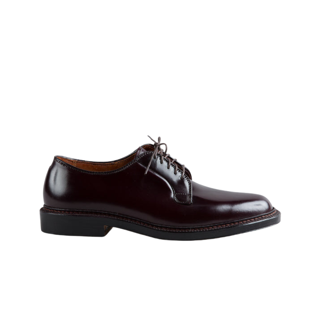 알든 990 쉘 코도반 플레인 토 블루처 컬러 8 - D(Alden 990 Shell Cordovan Plain Toe Blucher Color 8 - D)