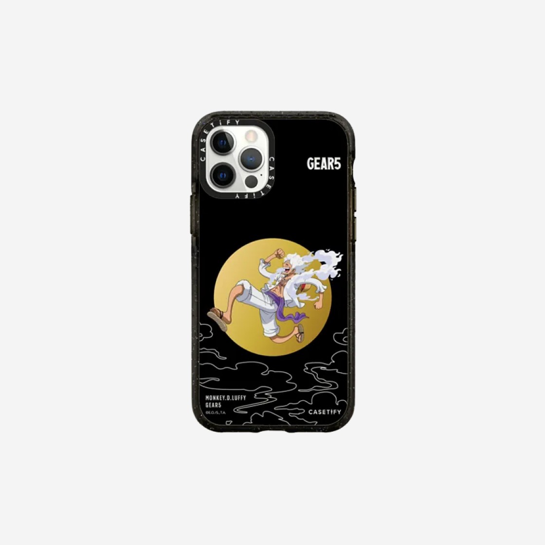 Casetify x One Piece iPhone Gear 5 Luffy Impact Case Black 상세 이미지 3