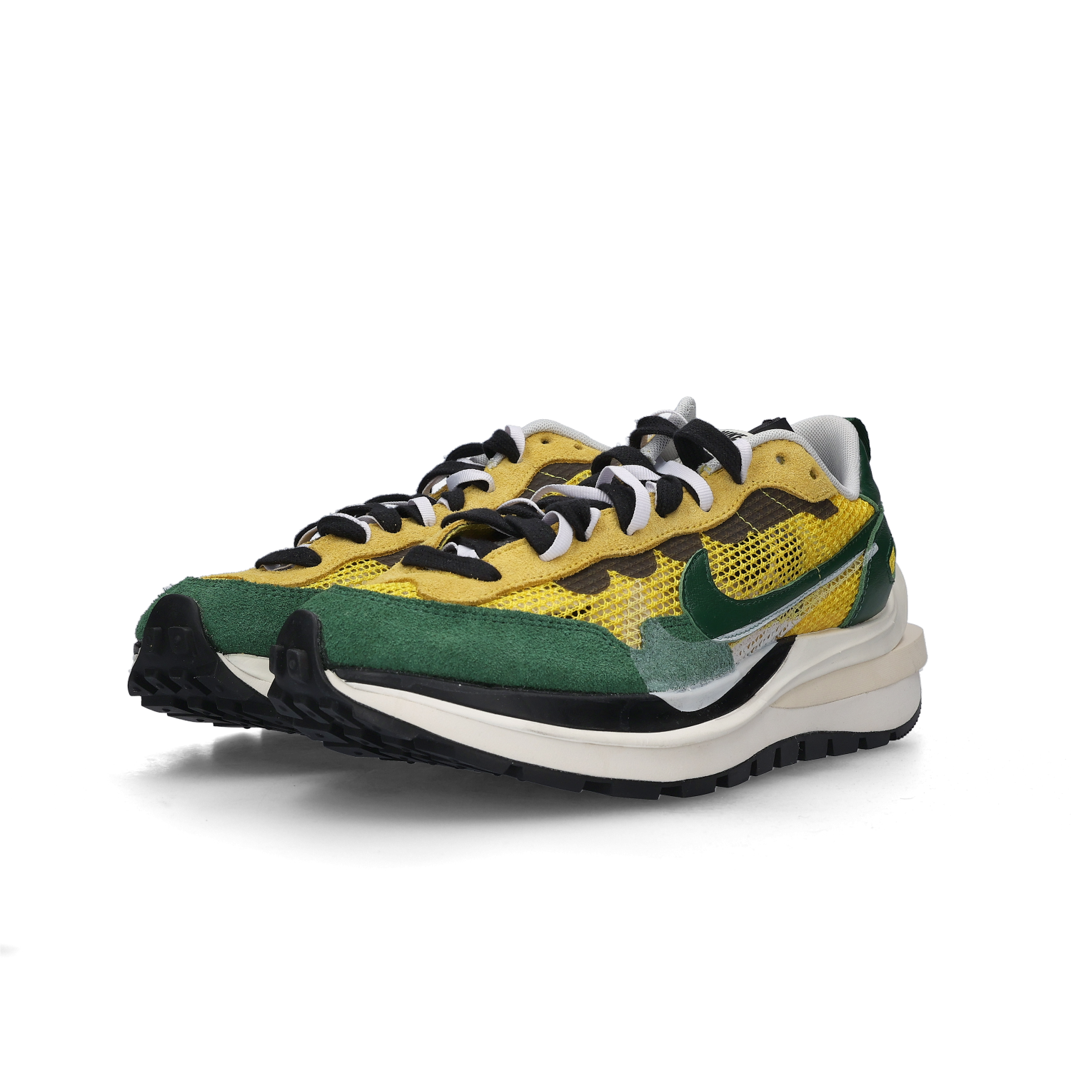 Nike x Sacai VaporWaffle Tour Yellow & Gorge Green Sail