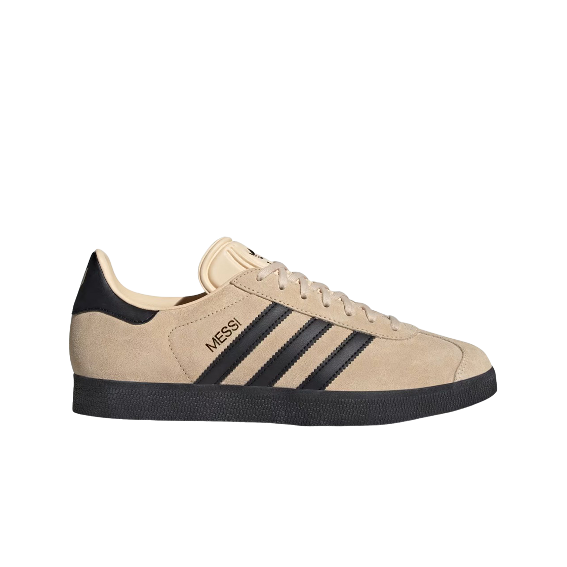 아디다스 x 리오넬 메시 가젤 크리스탈 샌드 코어 블랙(Adidas x Lionel Messi Gazelle Crystal Sand Core Black)