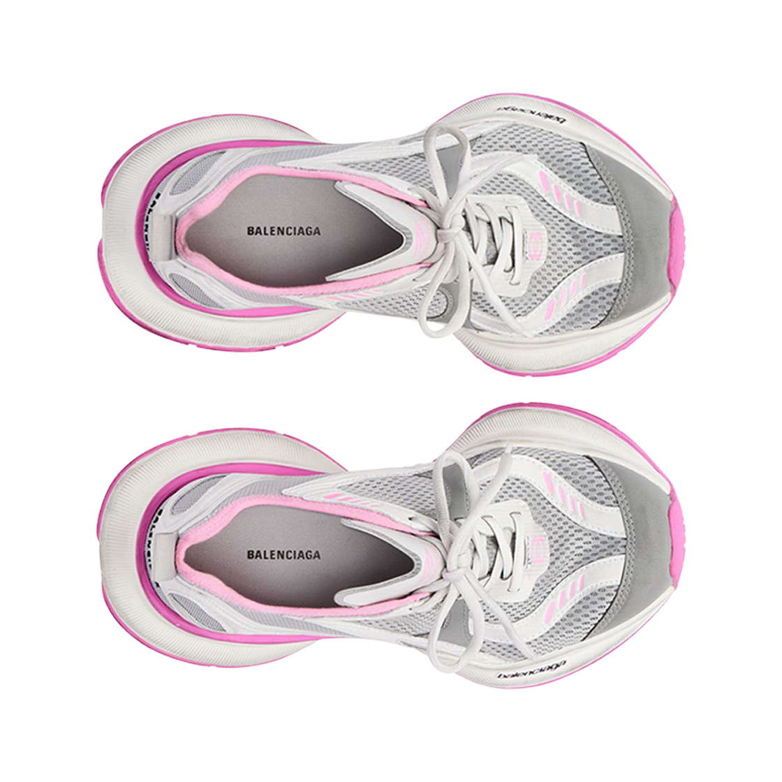 (W) 발렌시아가 서킷 스니커즈 화이트 핑크((W) Balenciaga Circuit Sneaker White Pink) - 2