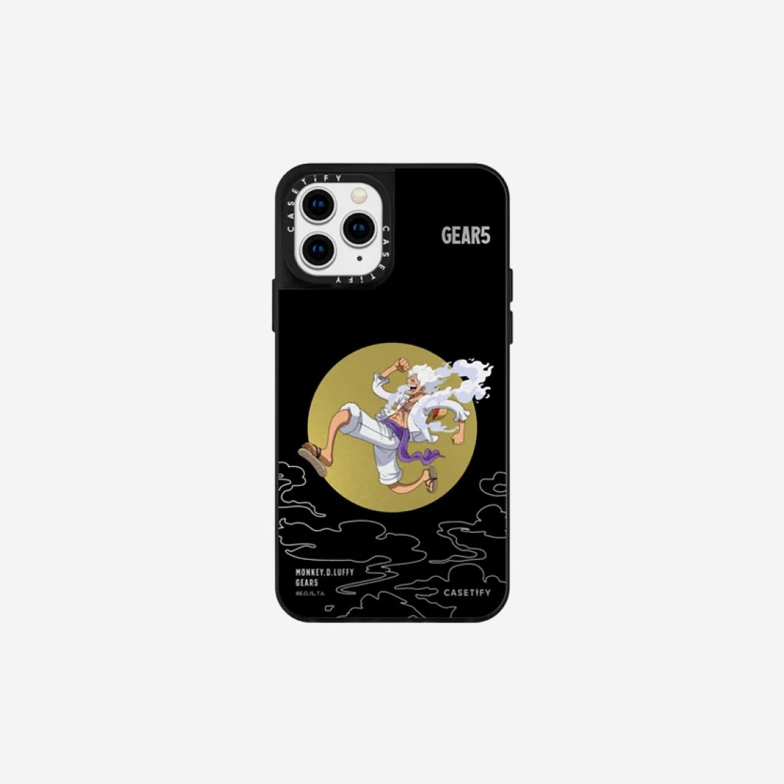 Casetify x One Piece iPhone Gear 5 Luffy Impact Case Black 상세 이미지 4