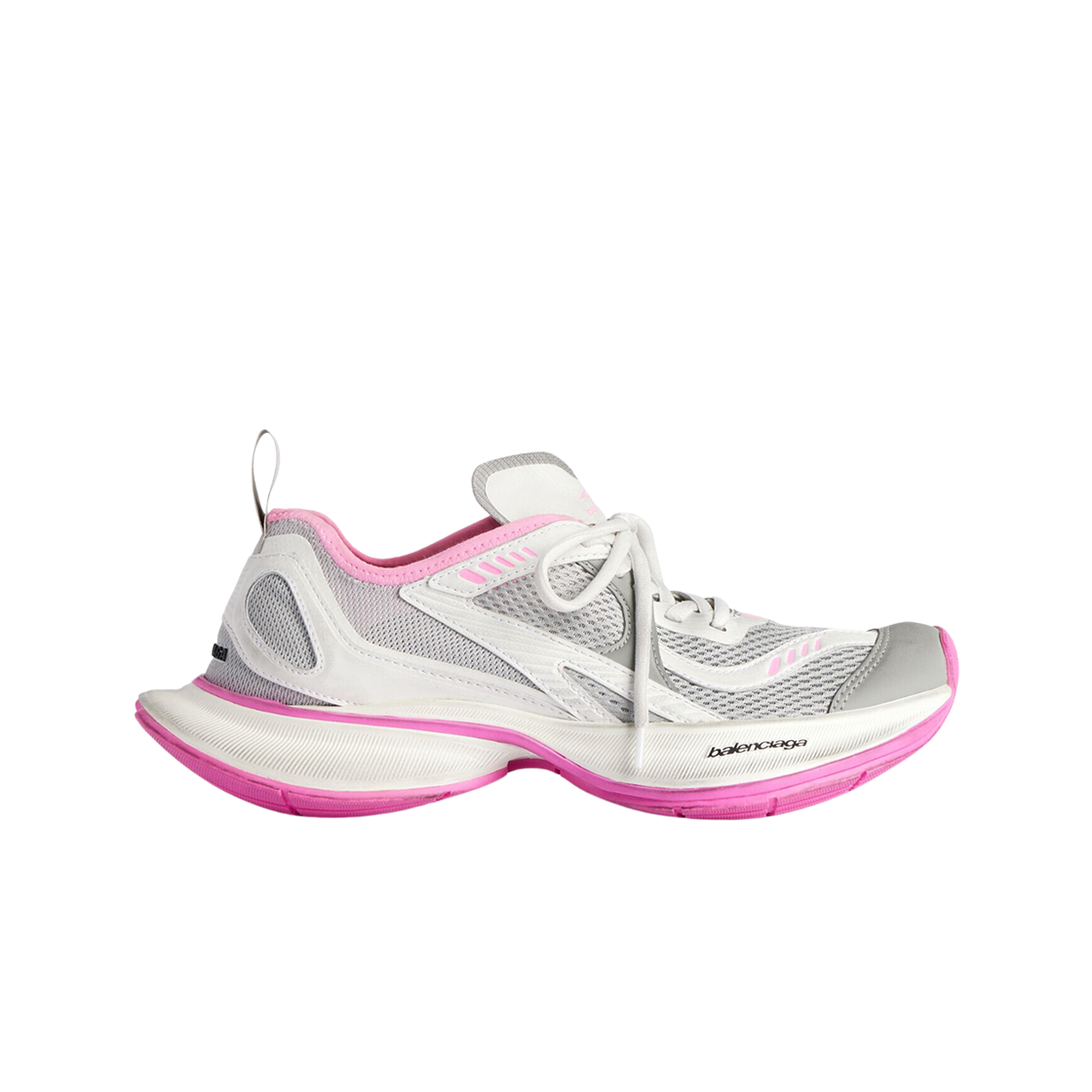 (W) 발렌시아가 서킷 스니커즈 화이트 핑크((W) Balenciaga Circuit Sneaker White Pink) - 1