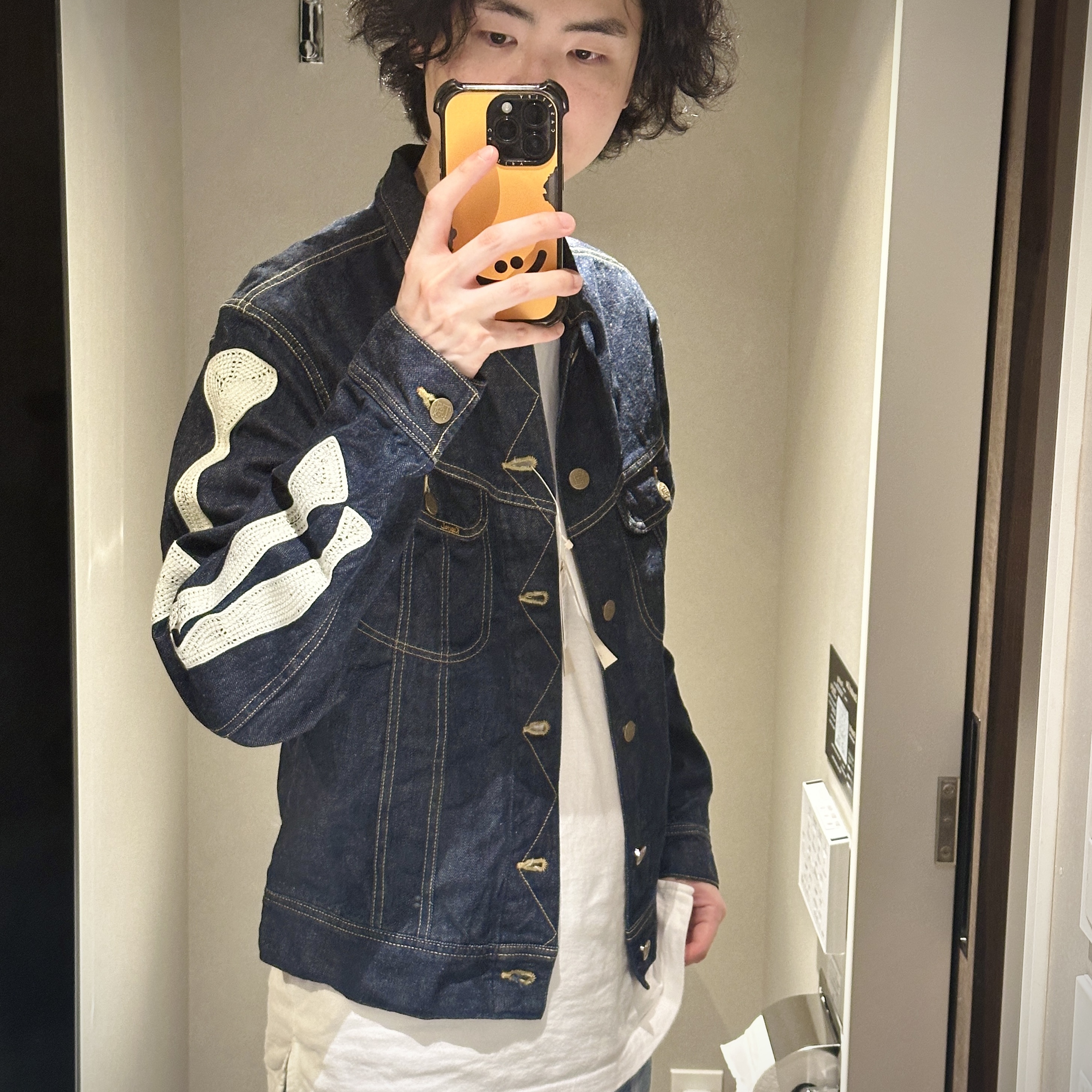 Kapital 11.5 oz. Denim Mexican Tuxedo Westerner Bone Jacket Indigo 착용 스타일