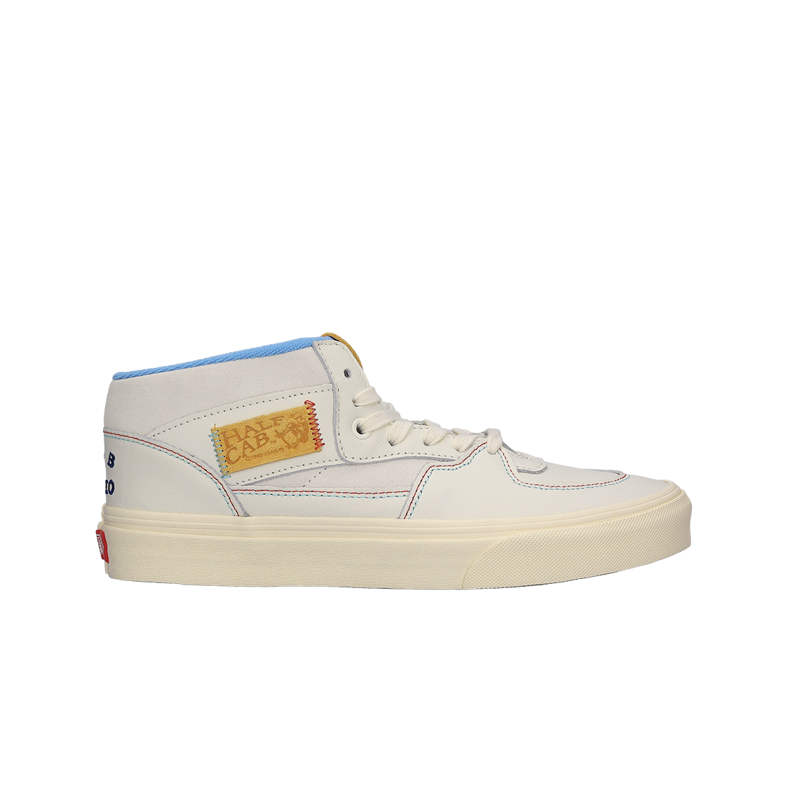반스 x 아이앱 스튜디오 하프 캡 마쉬멜로우 앤티크 화이트(Vans x IAB Studio Half Cab Marshmallow Antique White)