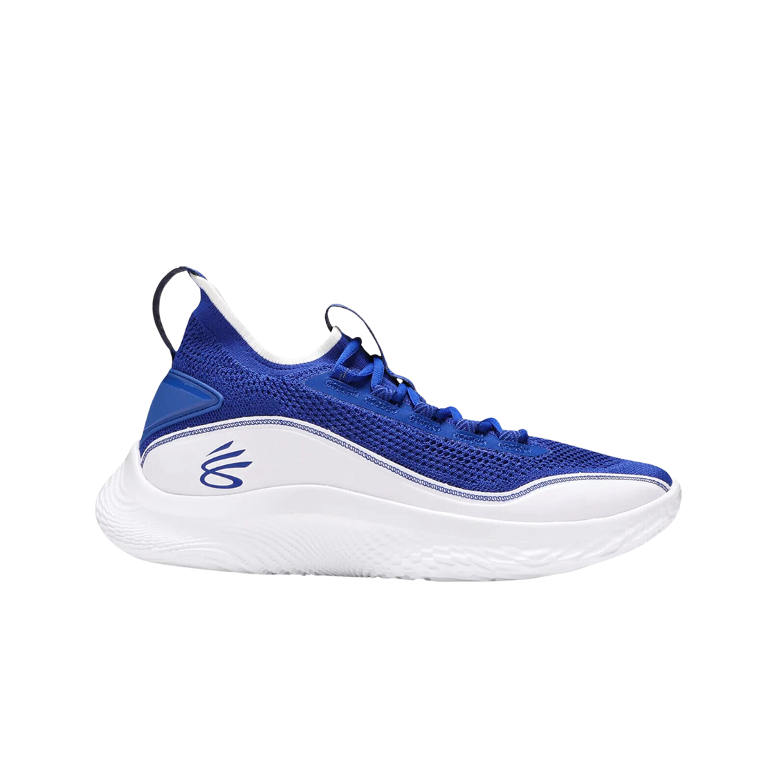 3023085-402 Under Armour Curry Flow 8 Royal White