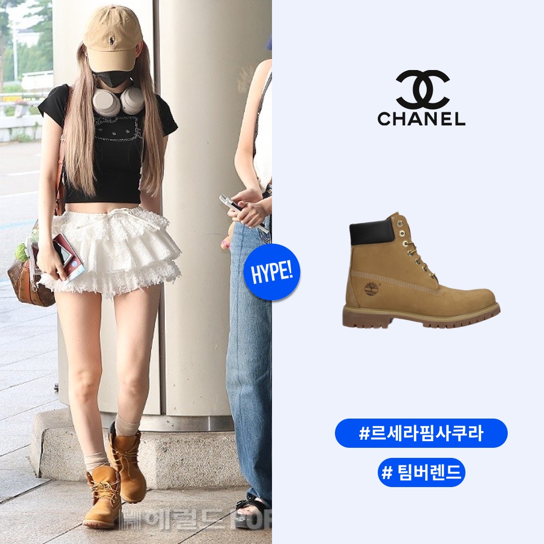 Timberland Premium 6 inch Waterproof Boot Wheat Nubuck - Wide 착용 스타일 - 1
