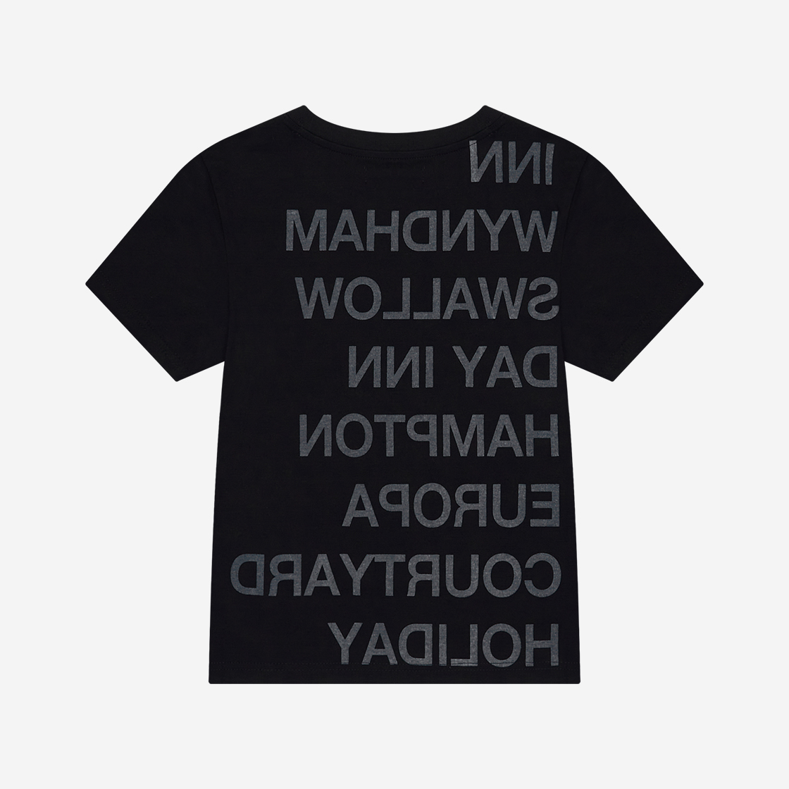 [KREAM 단독] 사파리스팟 우먼 1/2 하이웨이 인 티셔츠 블랙 화이트([KREAM 단독] Safarispot Women 1/2 Highway Inn T-Shirt Black White) - 2