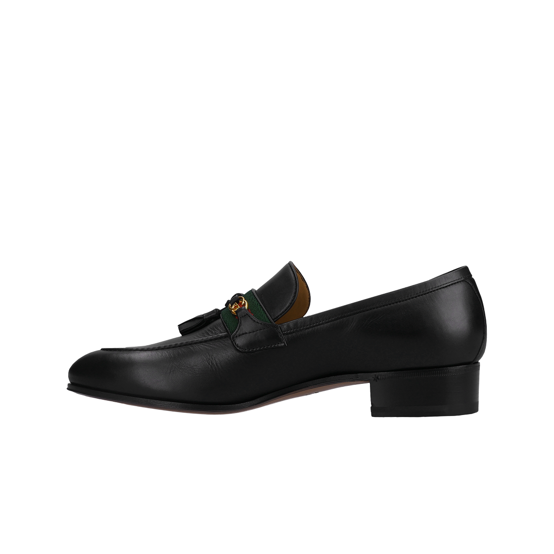 구찌 웹 인터로킹 G 로퍼 블랙(Gucci Web Interocking G Loafer Black) - 3