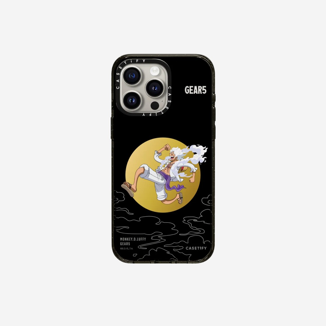 Casetify x One Piece iPhone Gear 5 Luffy Impact Case Black 상세 이미지 1