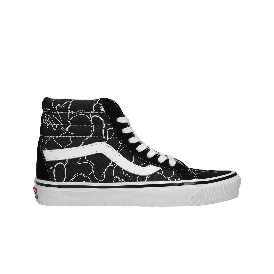 반스 x 베이프 스케이트 하이 38 DX 라인 ABC 카모 블랙(Vans x BAPE Sk8-Hi 38 DX Line ABC Camo Black)