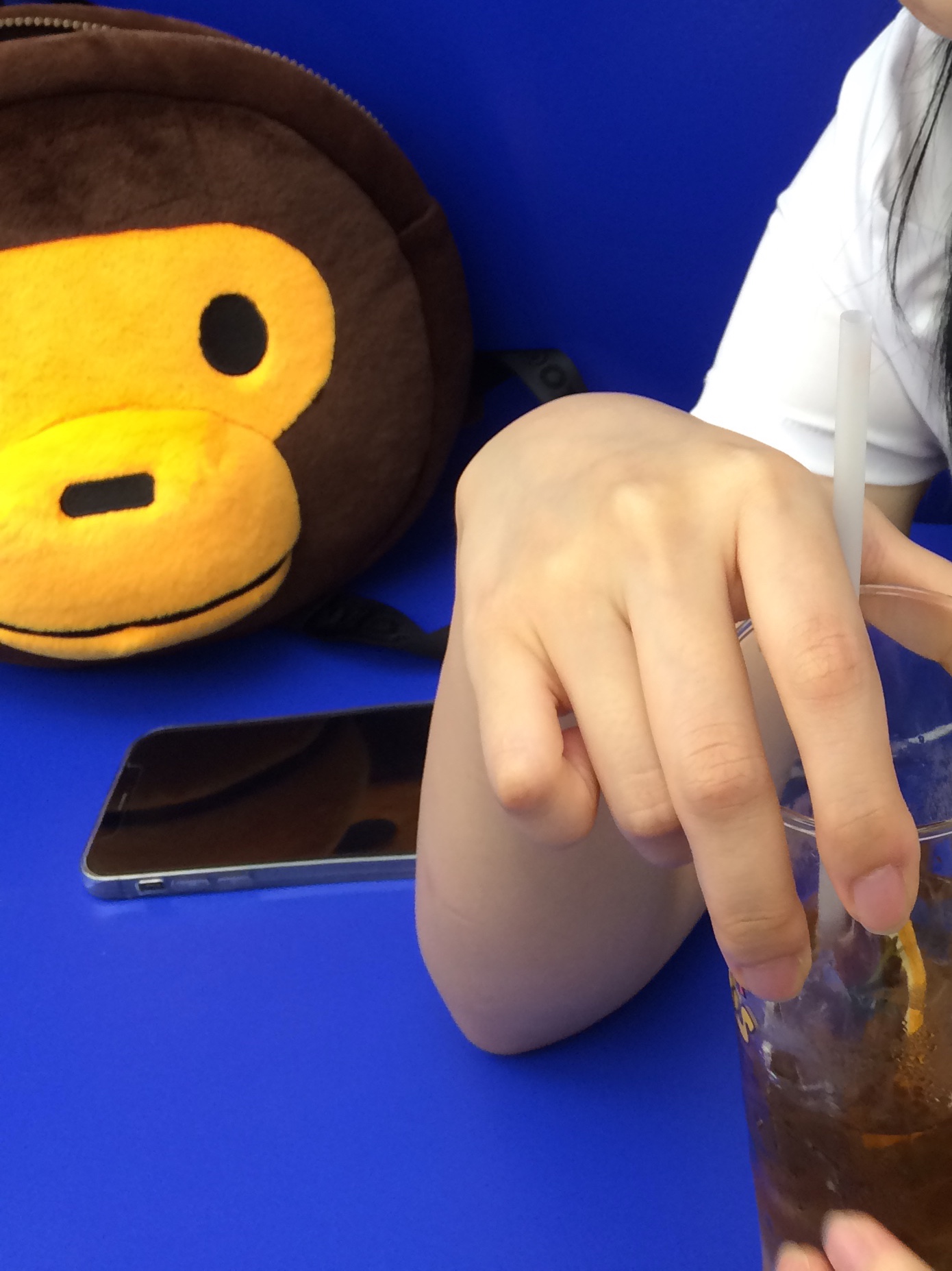 BAPE Baby Milo Plush Backpack Brown, (Kids) Deus Ex Machina College Samcheong T-Shirt White 착용 스타일 - 7