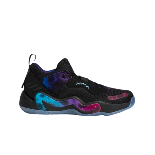 Adidas D.O.N. ISSUE 3 Bright Cyan Active Purple