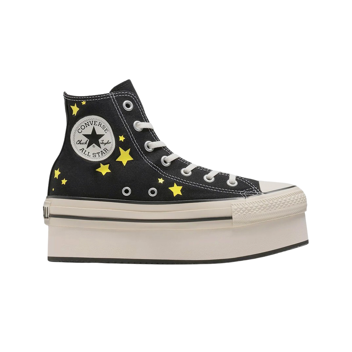 31312821 (W) Converse x The Powerpuff Girls Chuck Taylor All Star Chunkyline Hi Black