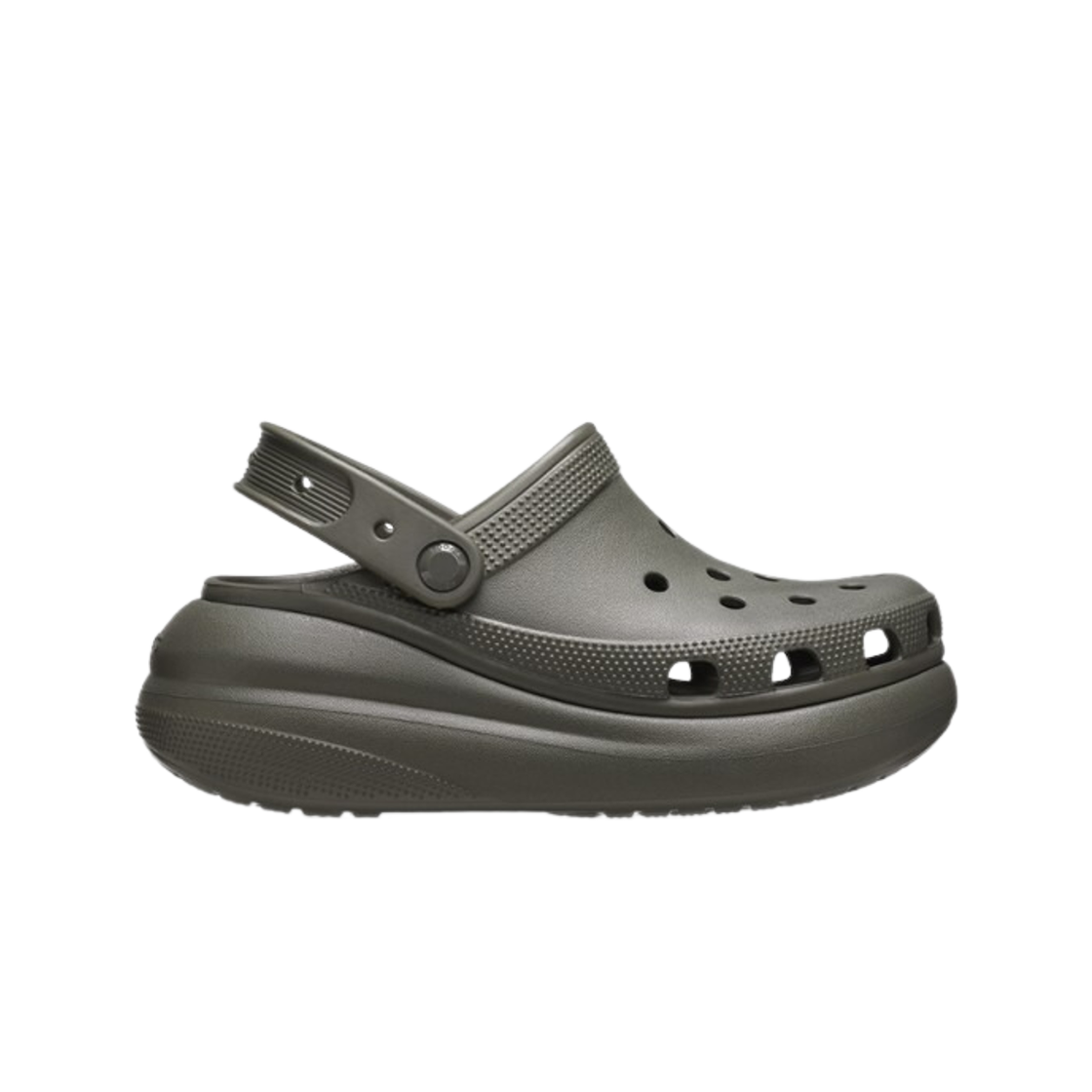 크록스 클래식 크러쉬 클로그 더스티 올리브(Crocs Classic Crush Clog Dusty Olive)