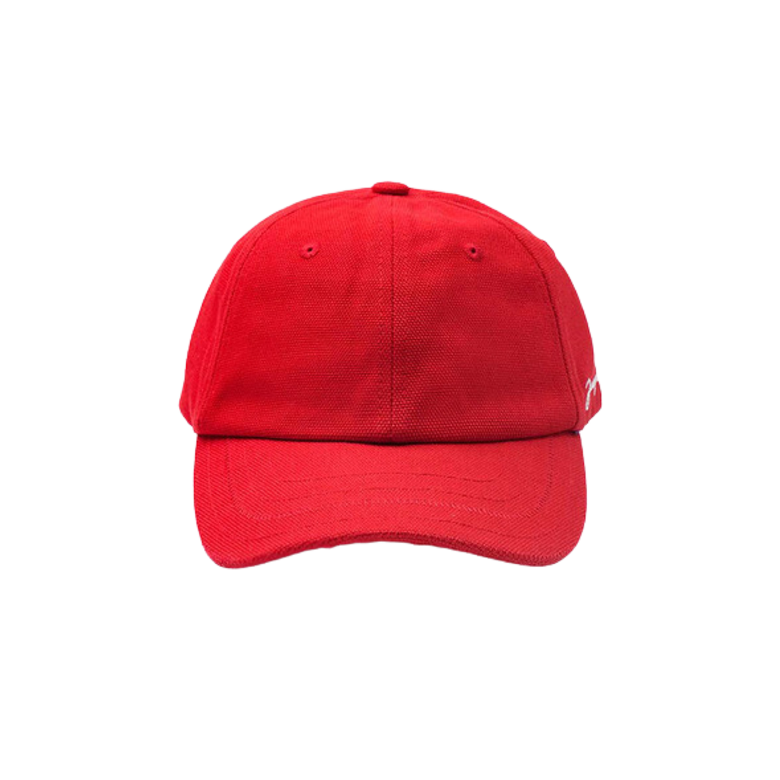 Jacquemus La Casquette Jacquemus Signature Baseball Cap Red 상세 이미지 1