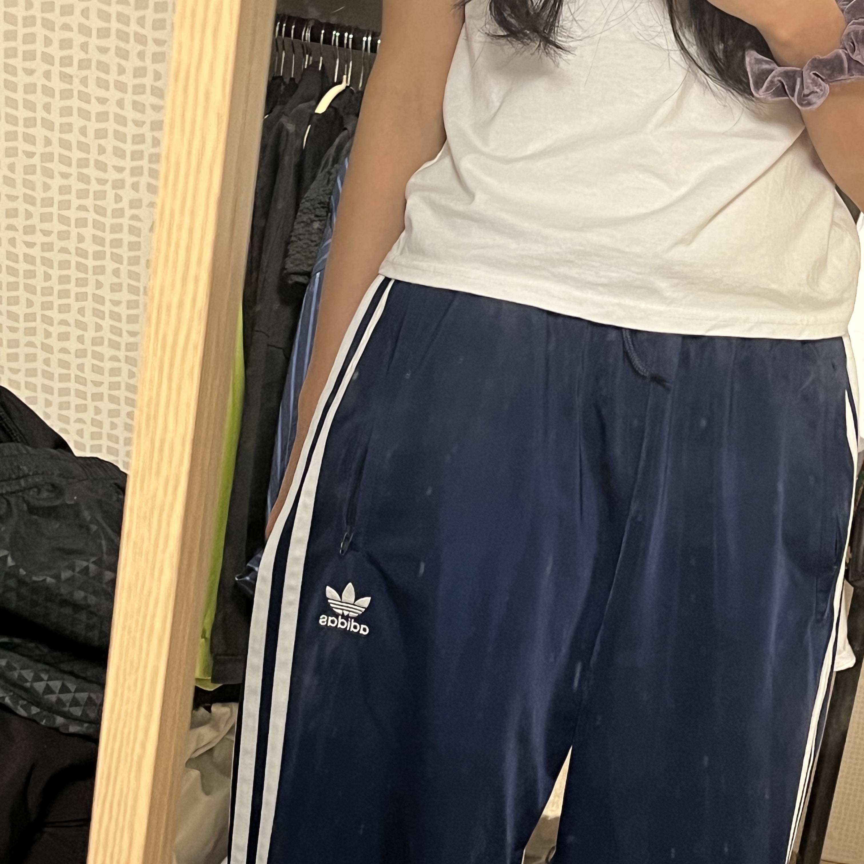 Adidas Adicolor Classics Firebird Track Pants Night Indigo - KR Sizing 착용 스타일