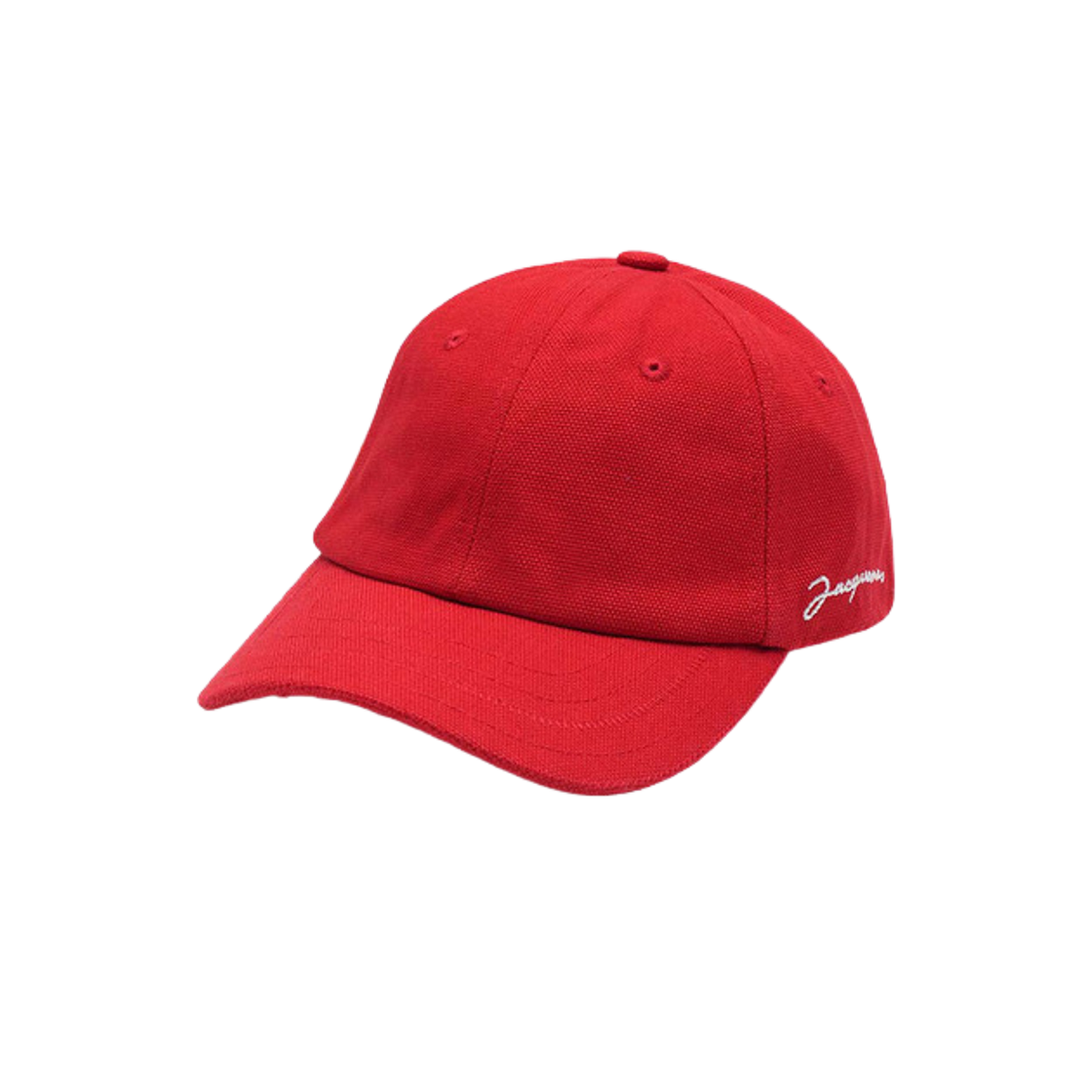 Jacquemus La Casquette Jacquemus Signature Baseball Cap Red 상세 이미지 2