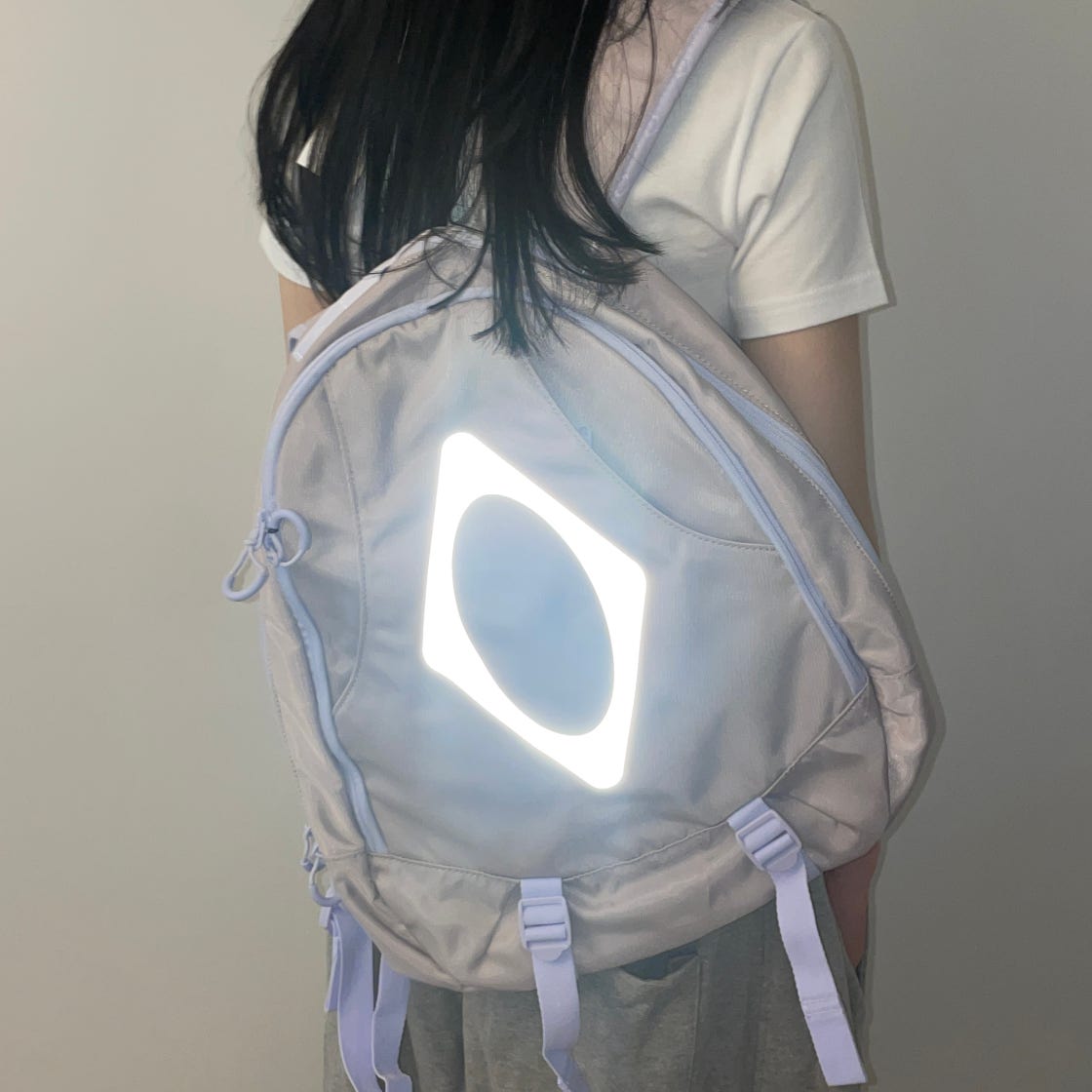 大人気 【MISCHIEF】 Rhombus Mountain Backpack Lavender Mischief Rhombus Moun STYLE | KREAM