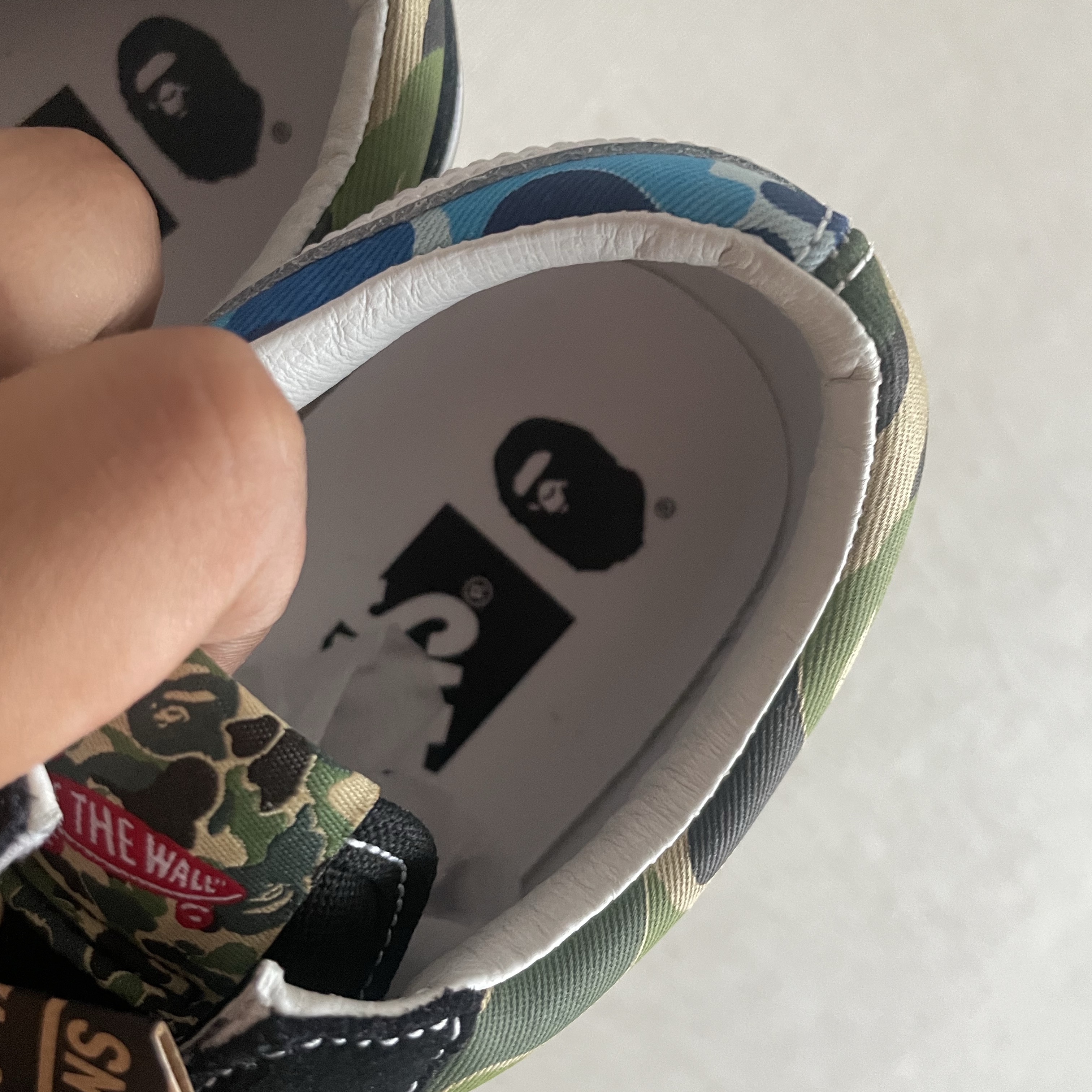 Vans x BAPE Old Skool TB LX Black 착용 스타일 - 4