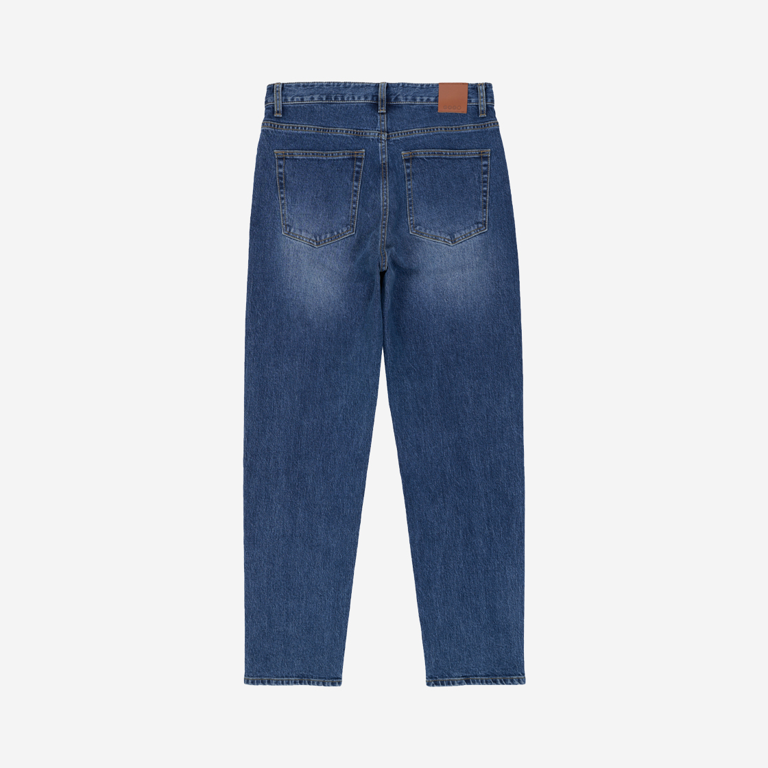 률앤와이 데님 크랙 워싱 팬츠 다크 블루(RYUL+WAI: Denim Crack Washing Pants Dark Blue) - 2