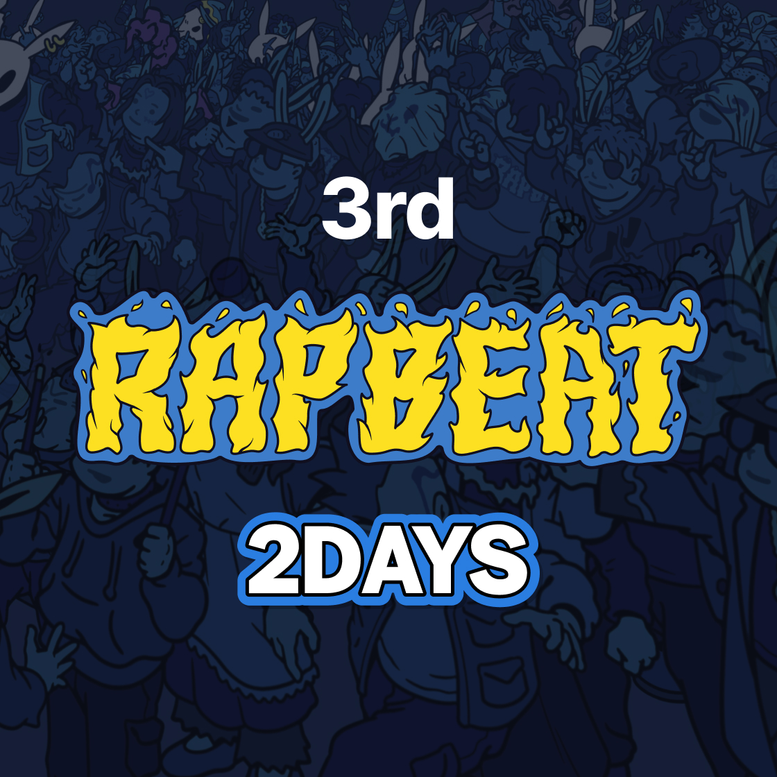 RB2024THIRD2 RAPBEAT 2024 3RD TICKET 2DAYS
