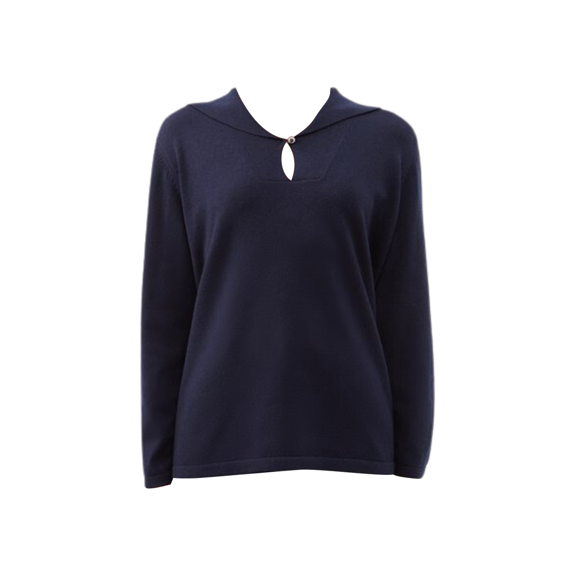 (W) A.P.C. Gabriela Pullover Sweater Dark Navy Blue 상세 이미지 1