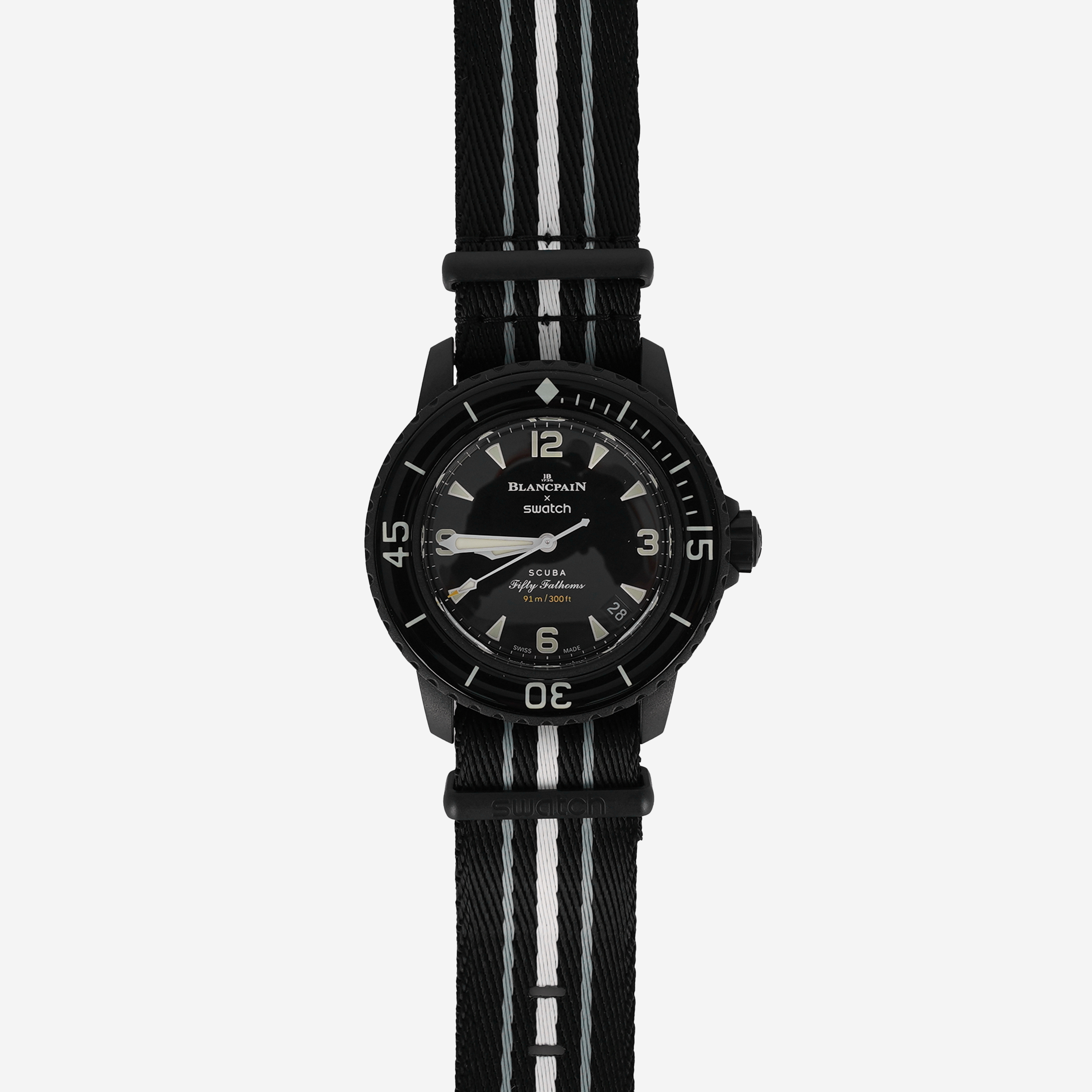 스와치 x 블랑팡 바이오세라믹 오션 오브 스톰(Swatch x Blancpain Bioceramic Ocean of Storms)