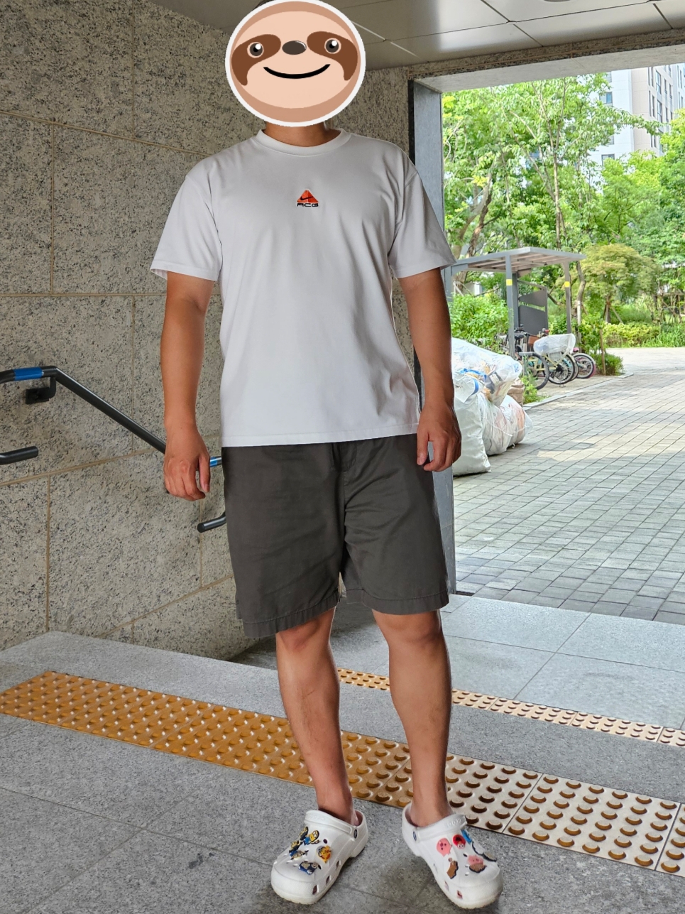 Nike ACG LBR Lungs T-Shirt Summit White - Asia 착용 스타일