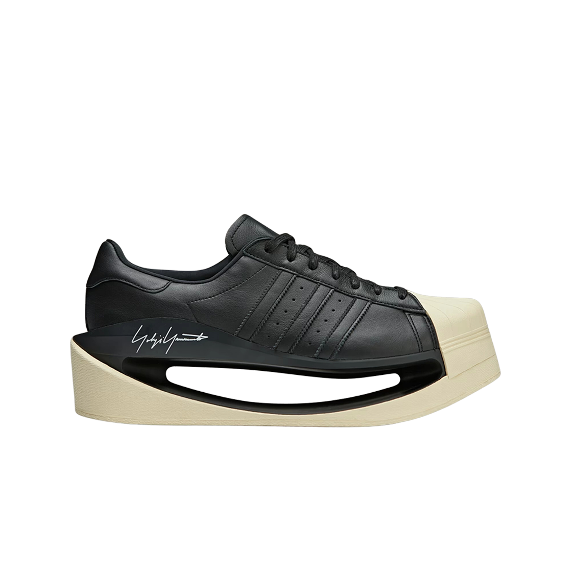 Y-3 겐도 슈퍼스타 블랙 이지 옐로우