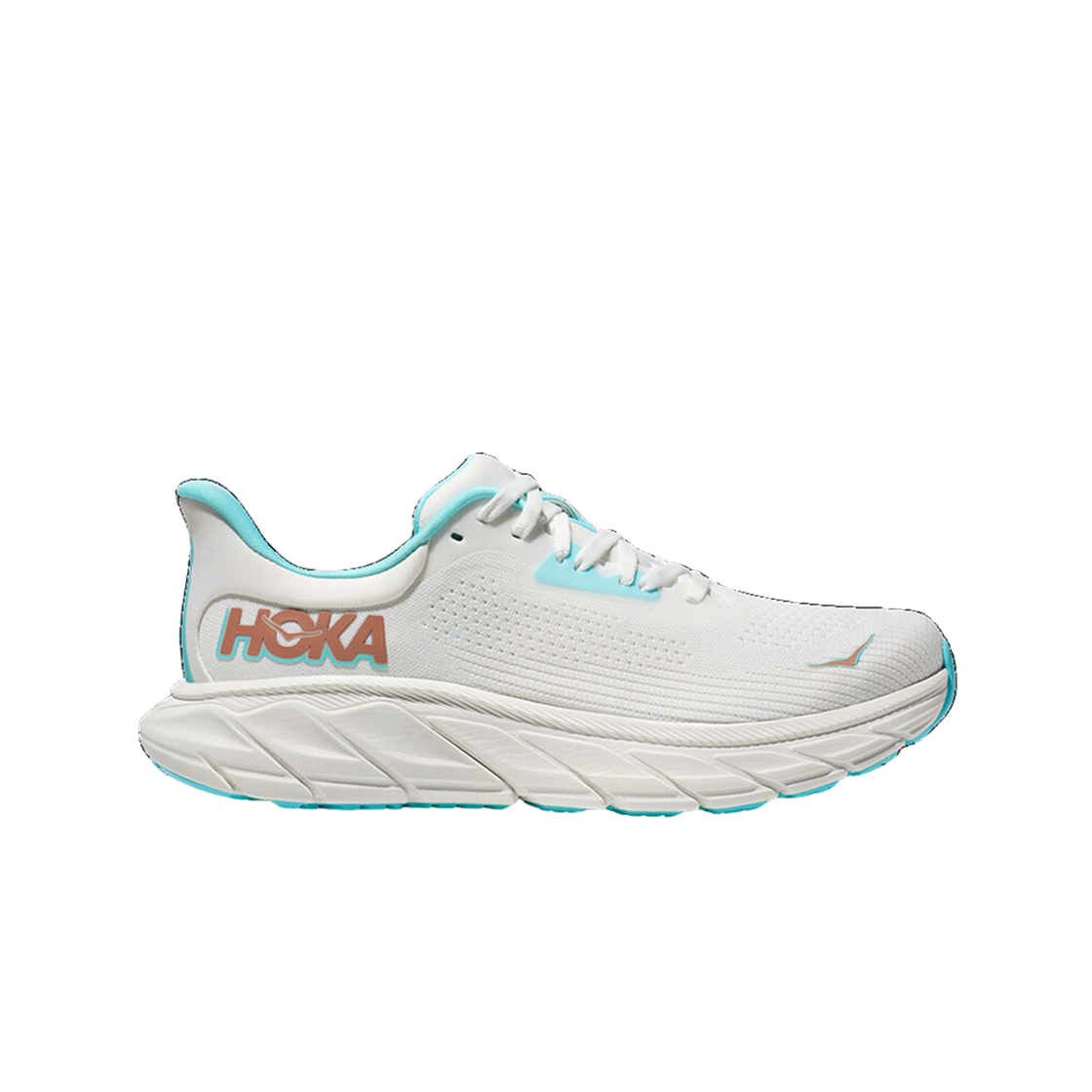 (W) 호카 아라히 7 프로스트 로즈 골드 - 와이드((W) Hoka Arahi 7 Frost Rose Gold - Wide)