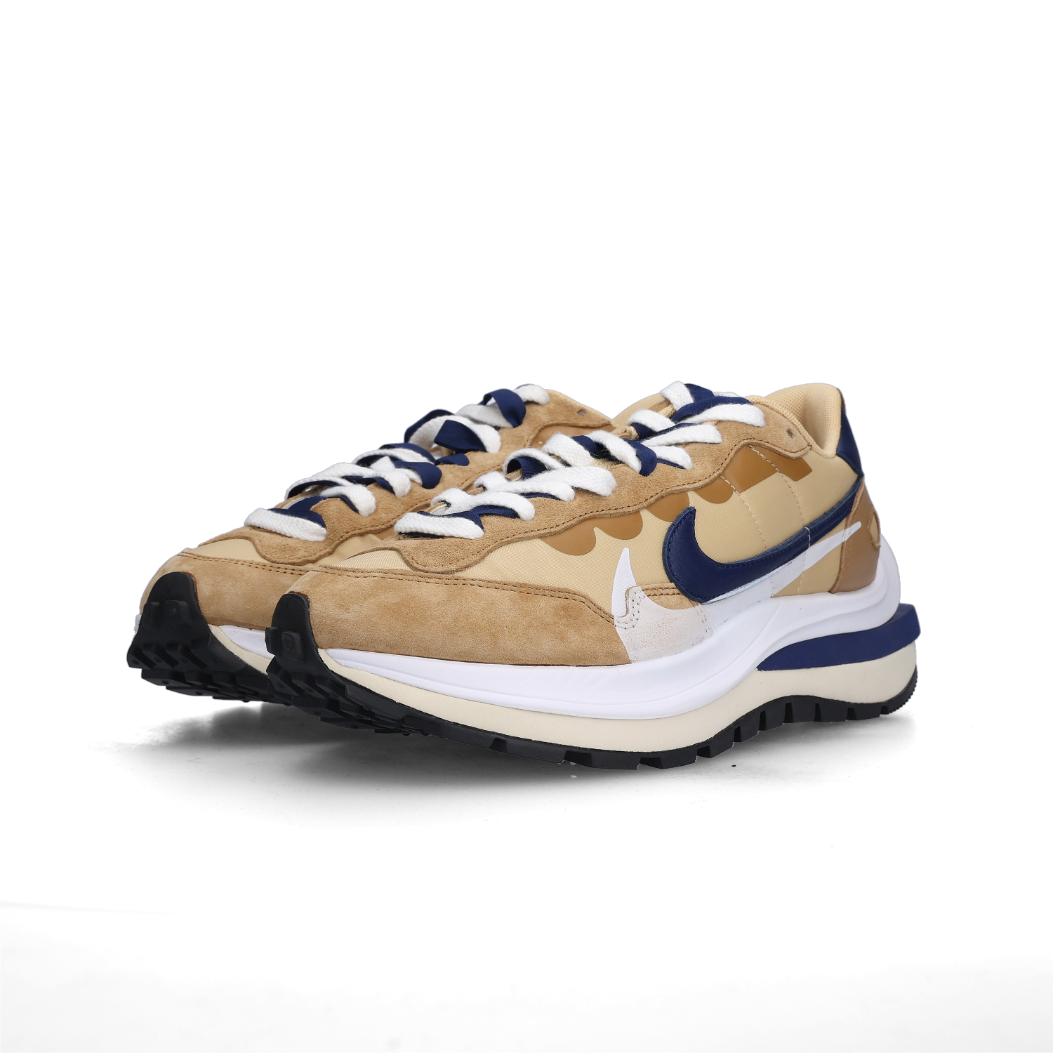 Nike x Sacai VaporWaffle Sesame and Blue Void