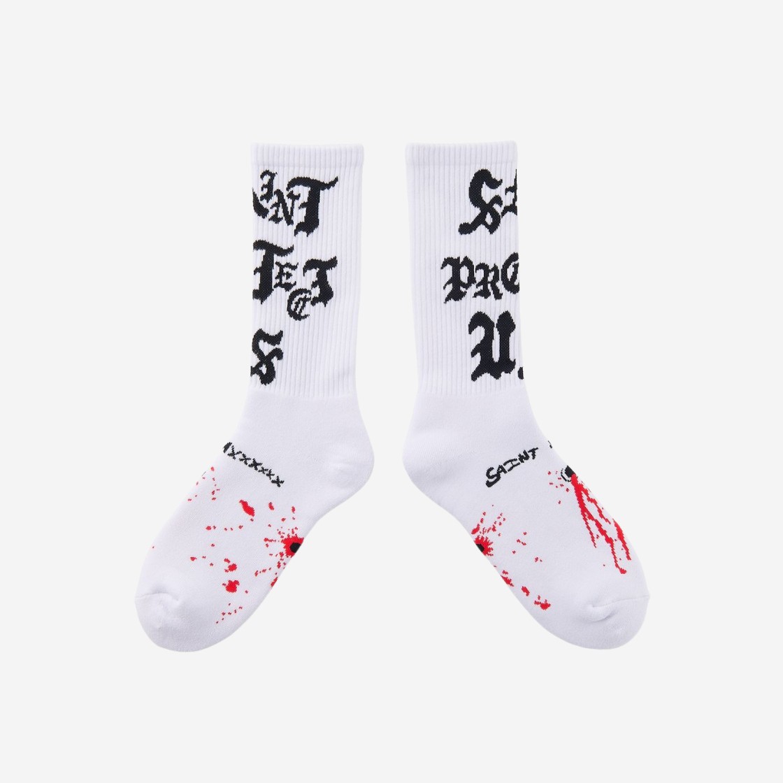 Saint Mxxxxxx Saint Protect Socks White 상세 이미지 1