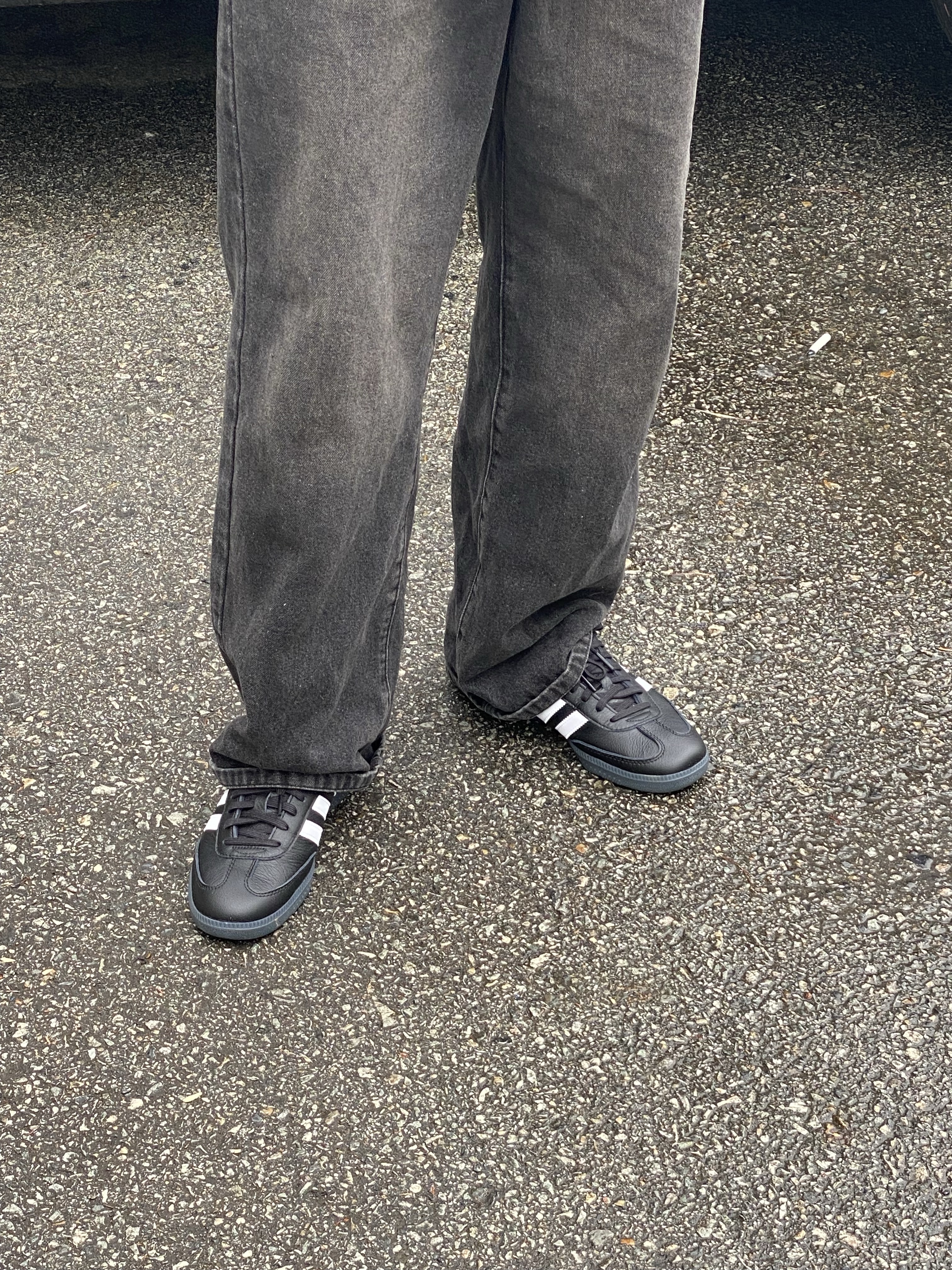 Adidas x Fucking Awesome Samba Core Black 착용 스타일 - 10