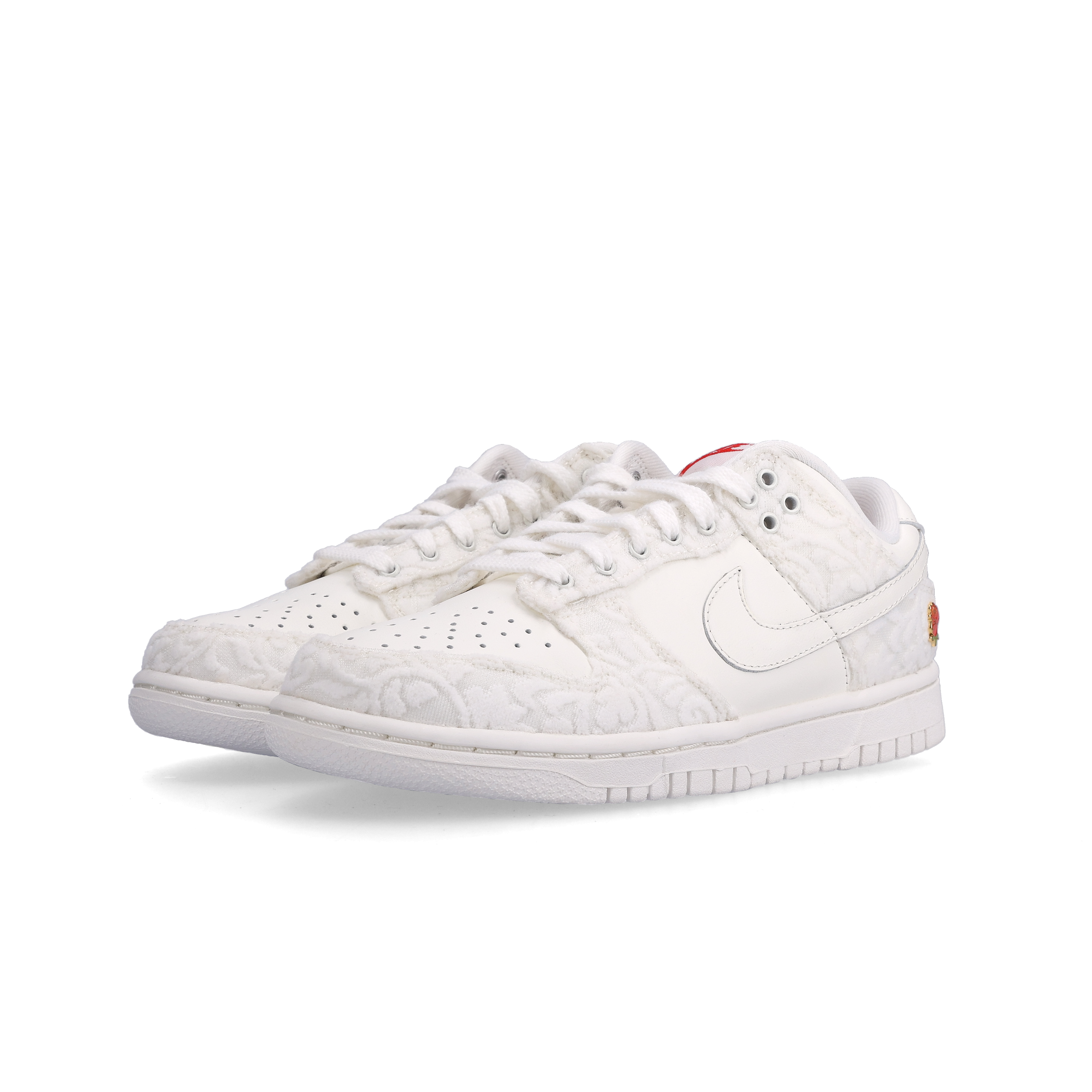 (W) Nike Dunk Low Sail University Red