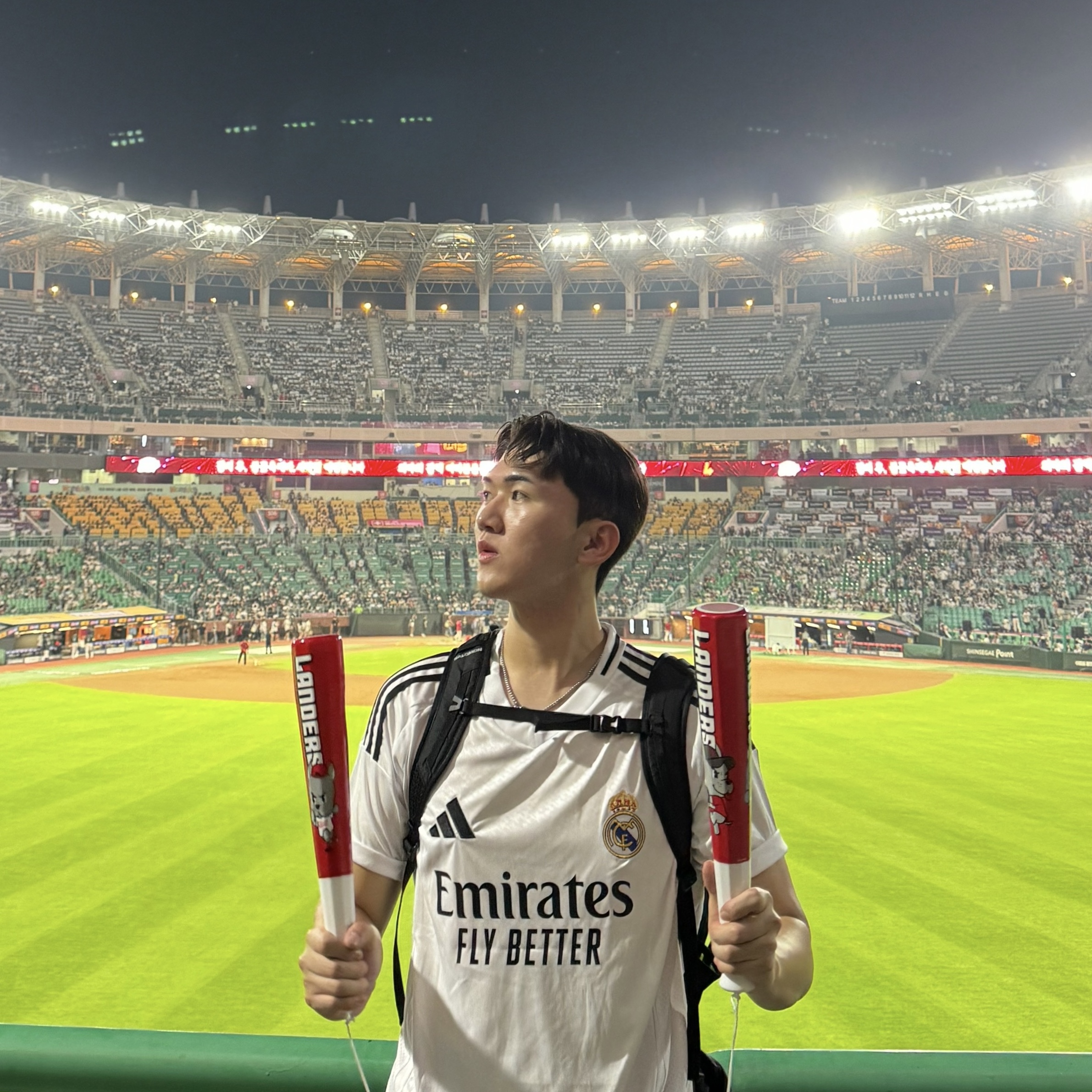 Adidas Real Madrid 2024/25 Home Jersey White - KR Sizing (Non Marking Ver.) 착용 스타일