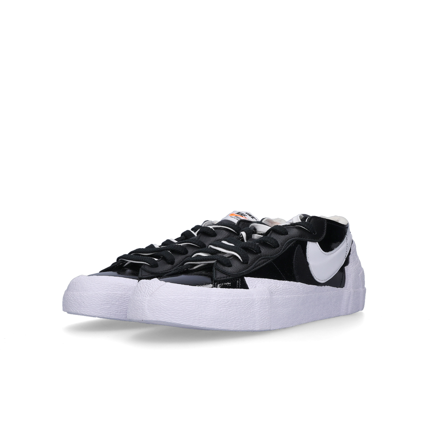 Nike x Sacai Blazer Low Black Patent Leather