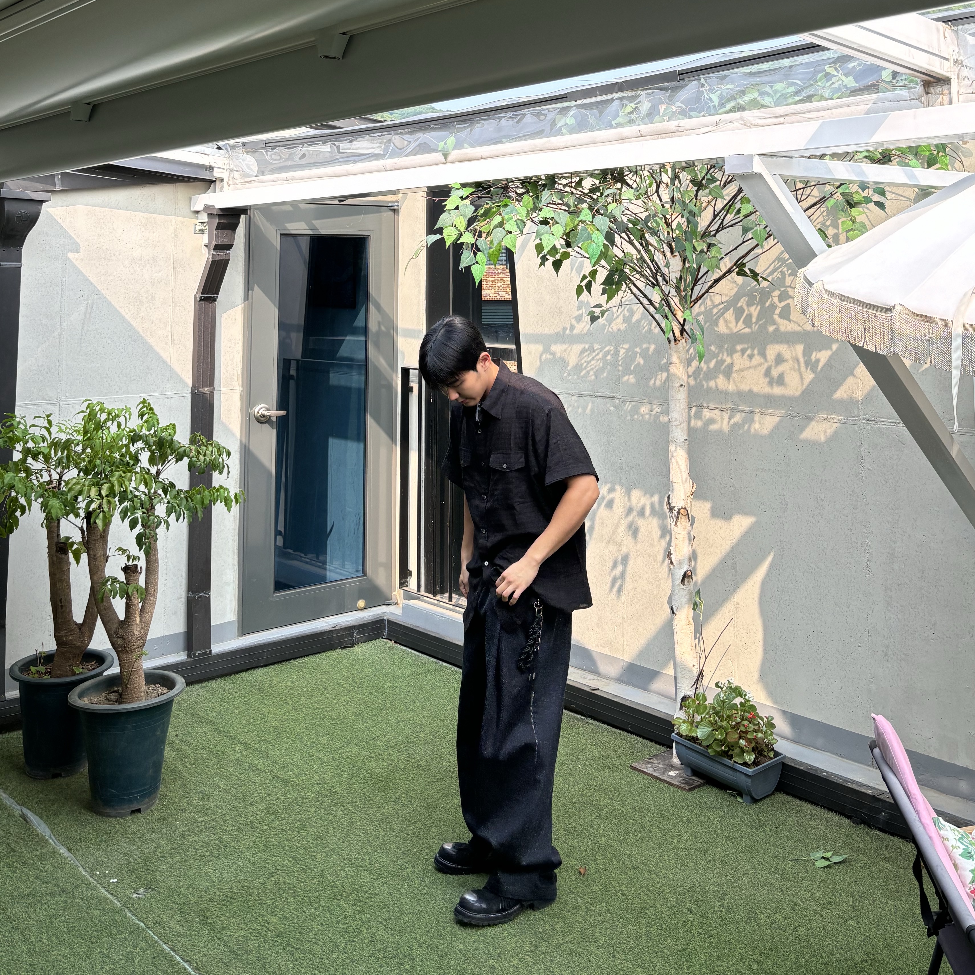 [KREAM 단독] LOSTGARDEN Nestor 착용 스타일 - 3