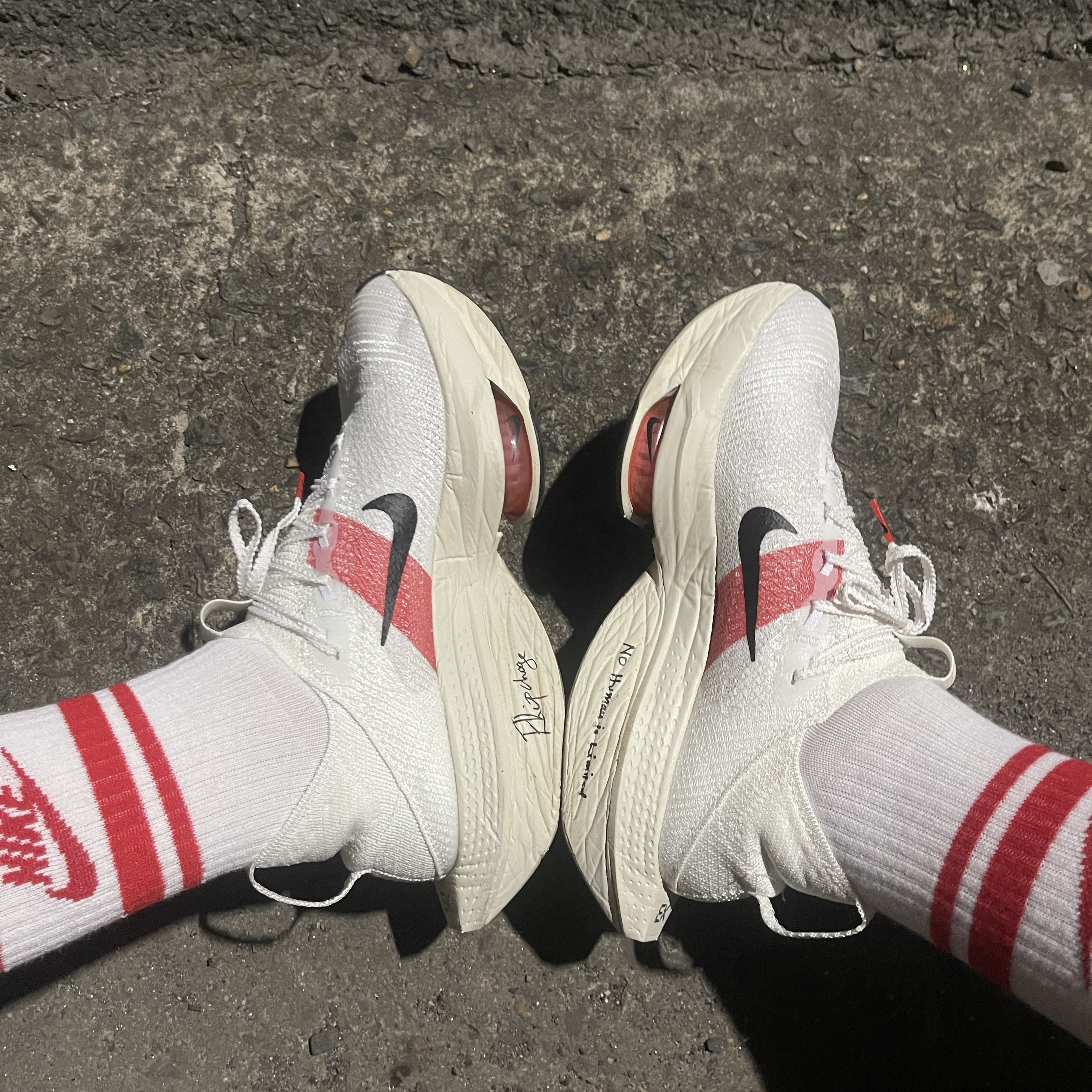 Nike Air Zoom Alphafly Next% 2 Eliud Kipchoge 착용 스타일