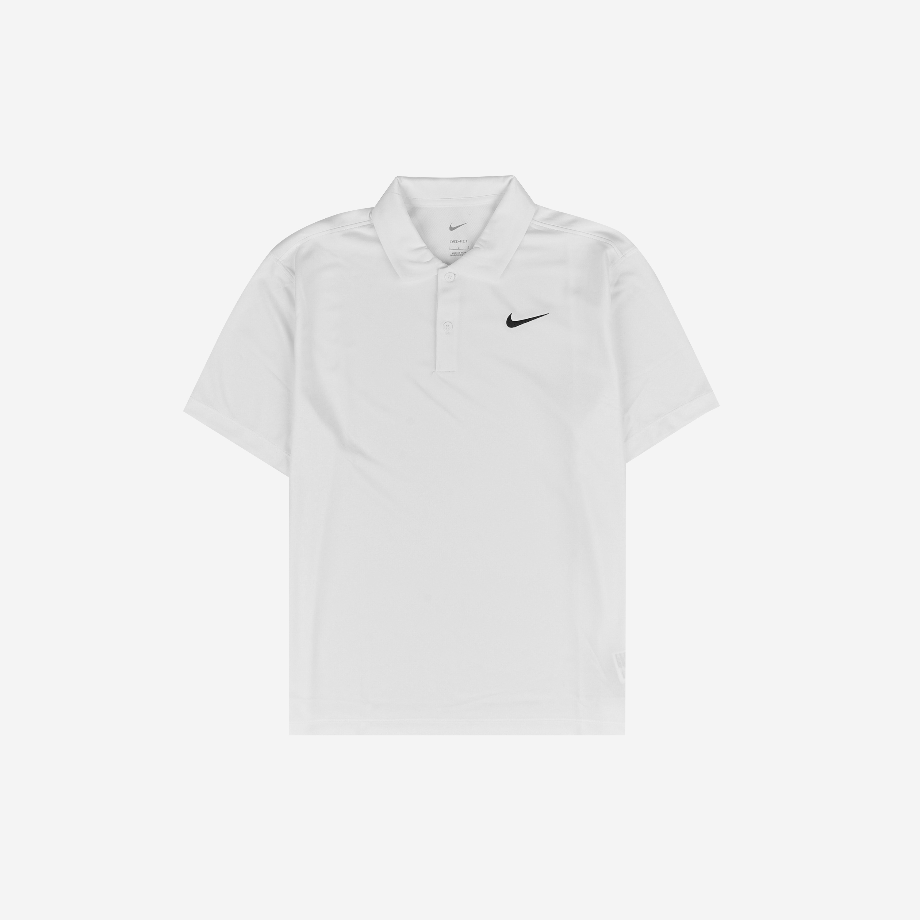 Nike Court Dri-Fit Tennis Polo White Black - Asia