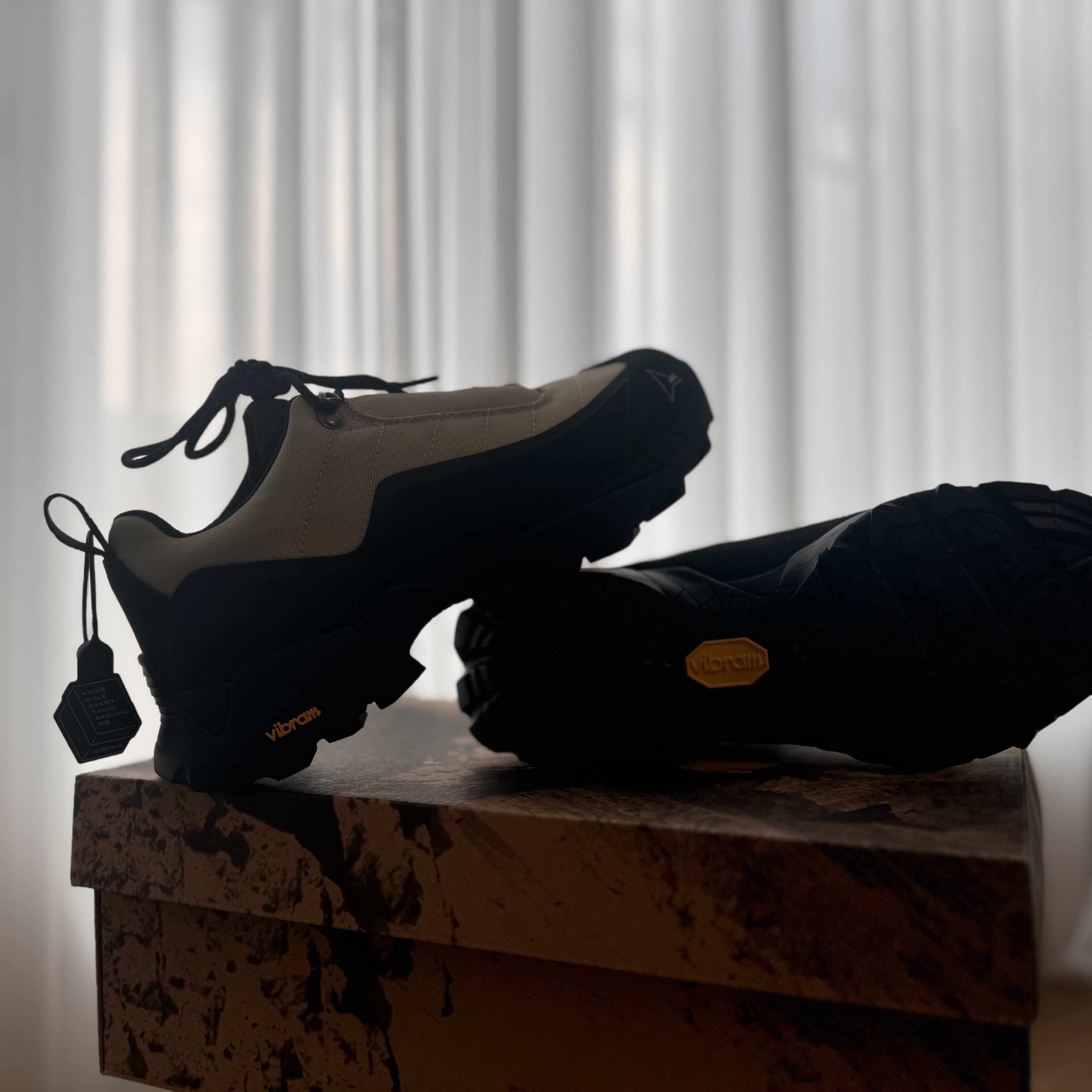 Roa Hiking Katharina Ecostep Vibram Sole Sand 착용 스타일 - 2