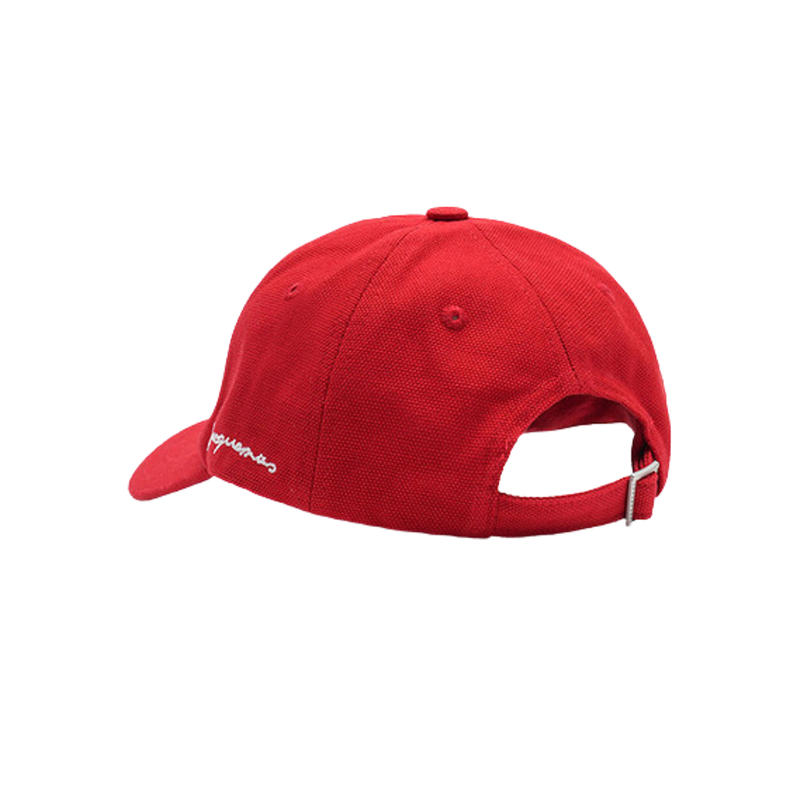 Jacquemus La Casquette Jacquemus Signature Baseball Cap Red 상세 이미지 3