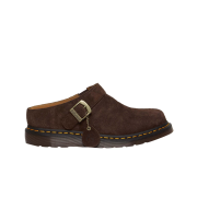 Dr. Martens Isham Desert Oasis Suede Mule Dark Brown