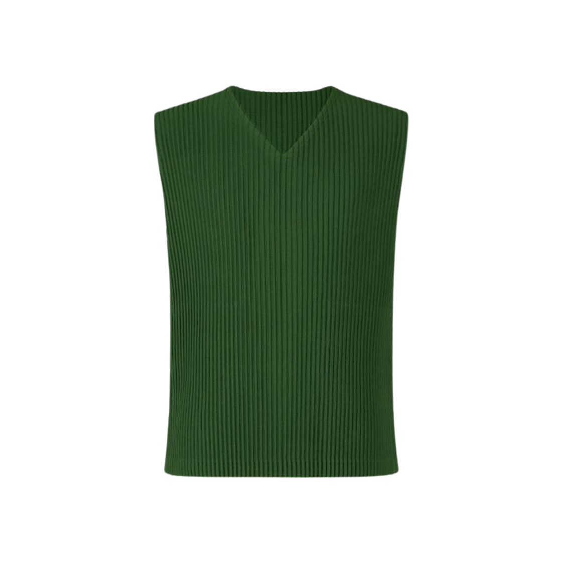 Homme Plisse Issey Miyake MC August Sleeveless Seaweed Green 상세 이미지 1