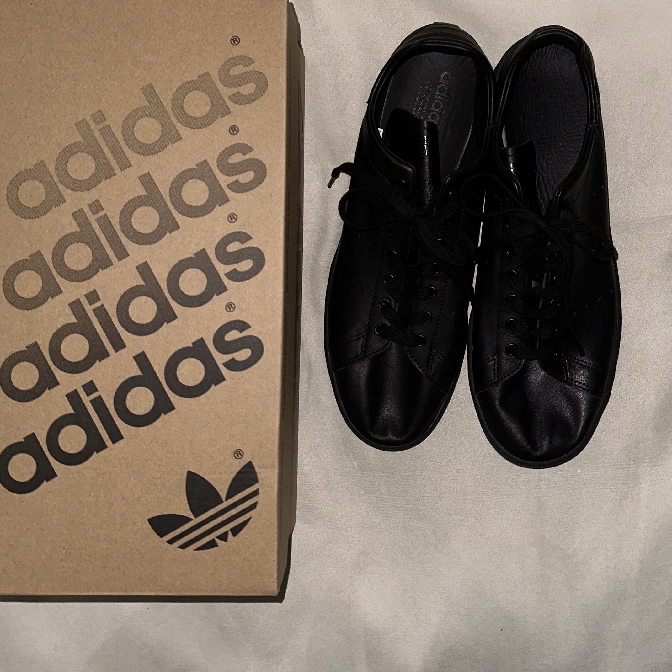 Adidas Stan Smith Decon Core Black 착용 스타일 - 3