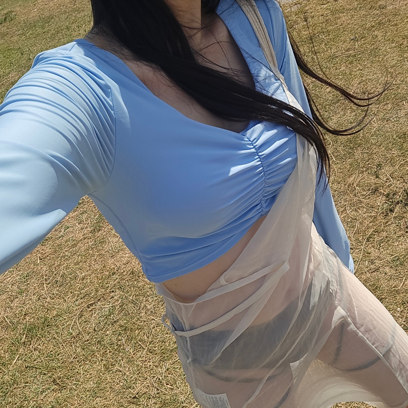 Diagonal Shirring Rashguard Set Mix, Taw&Toe x Low Classic Platform Flip Flop Silver 착용 스타일 - 4