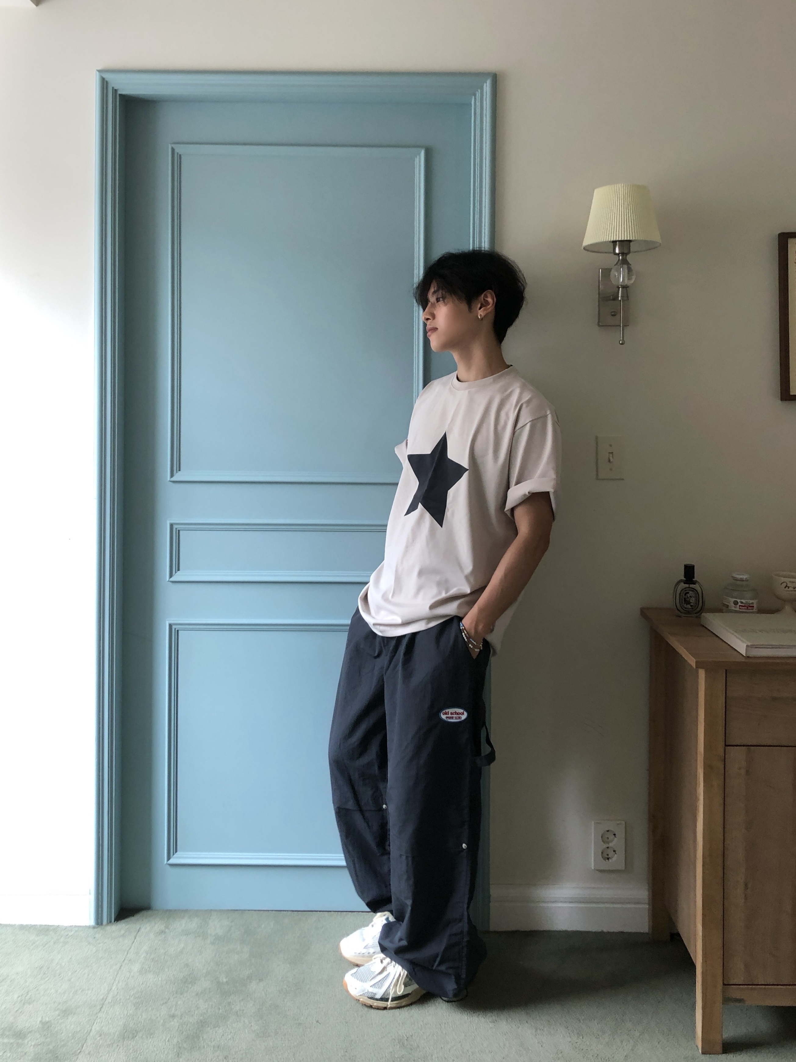 New Balance 1906R Silver Green 착용 스타일 - 3